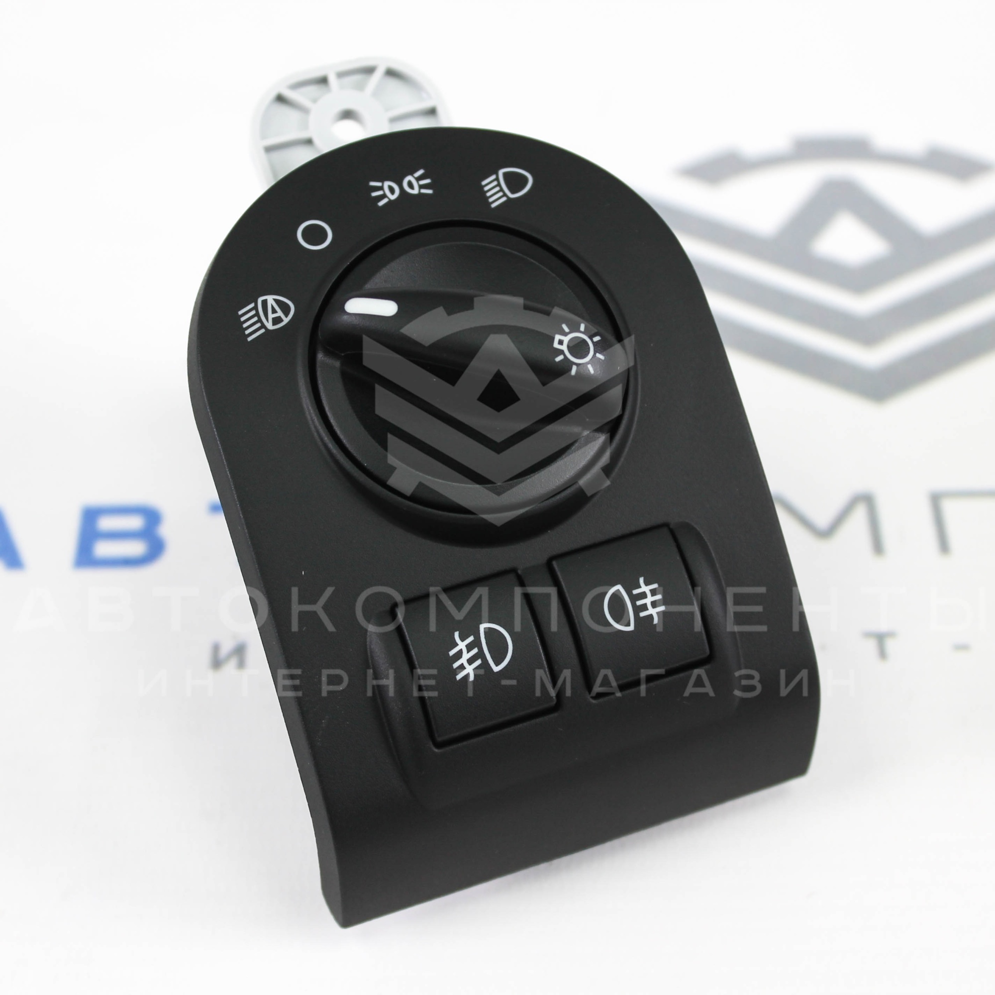 Модуль (блок) управления светом (МУС) с автосветом, ПТФ (белая подсветка) Лада Гранта FL, Калина 2