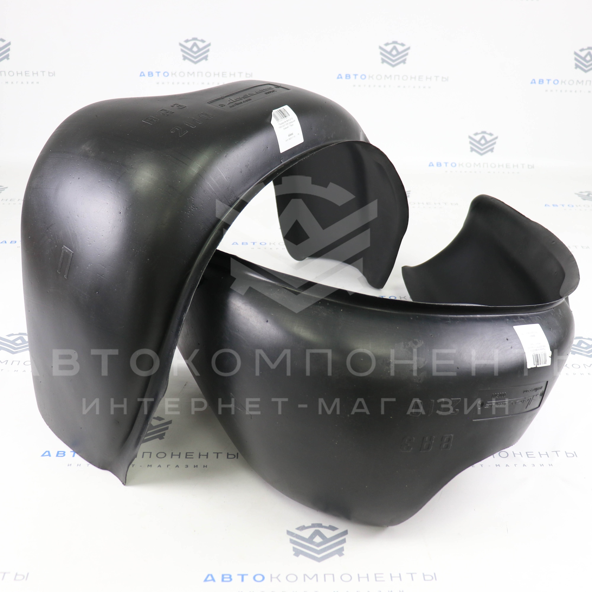 Передние подкрылки (локеры) "NOVLINE" (без сверления арок) ВАЗ 2110-2112