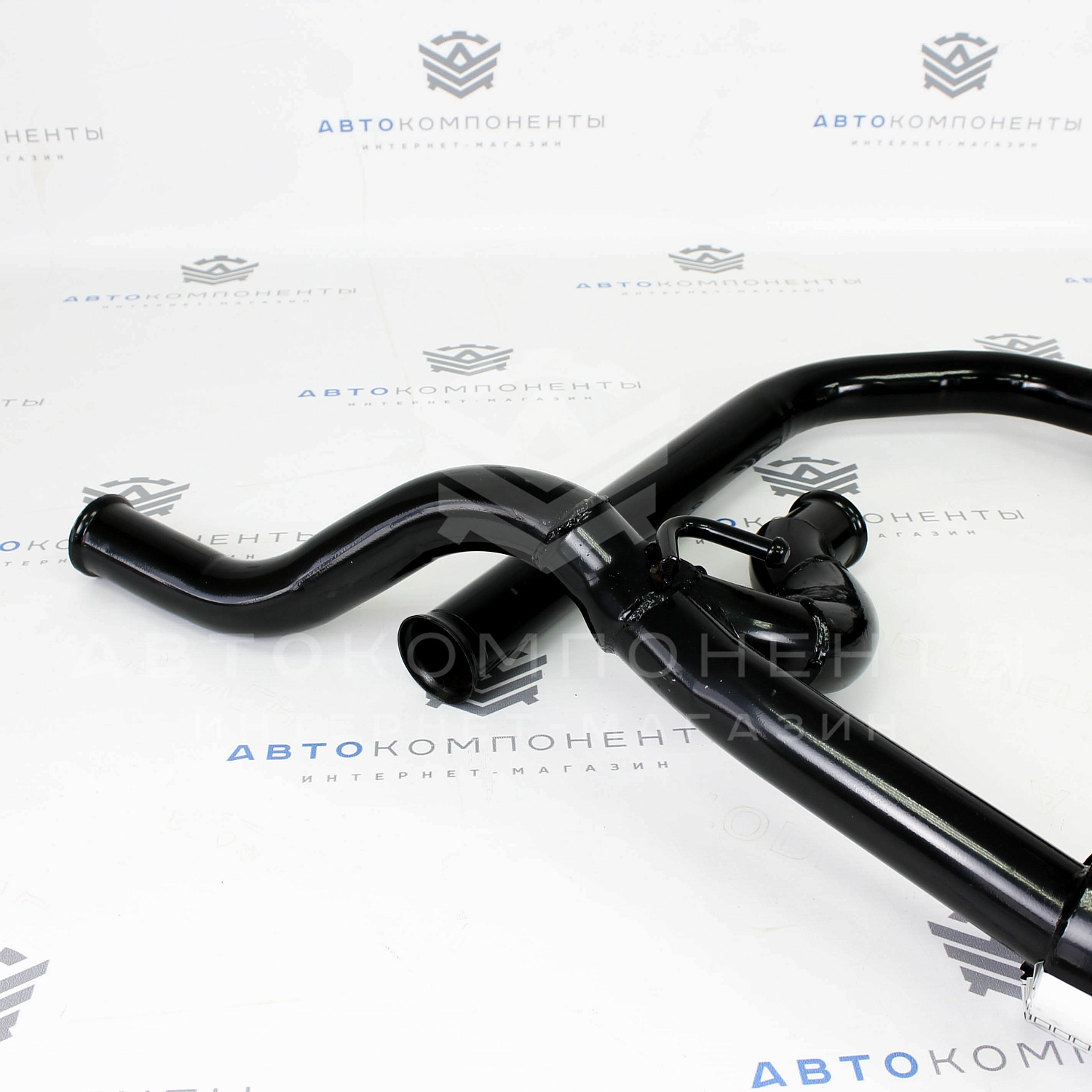 Раздвоенный глушитель с овальными насадками (двойные) ВАЗ 2108-2109