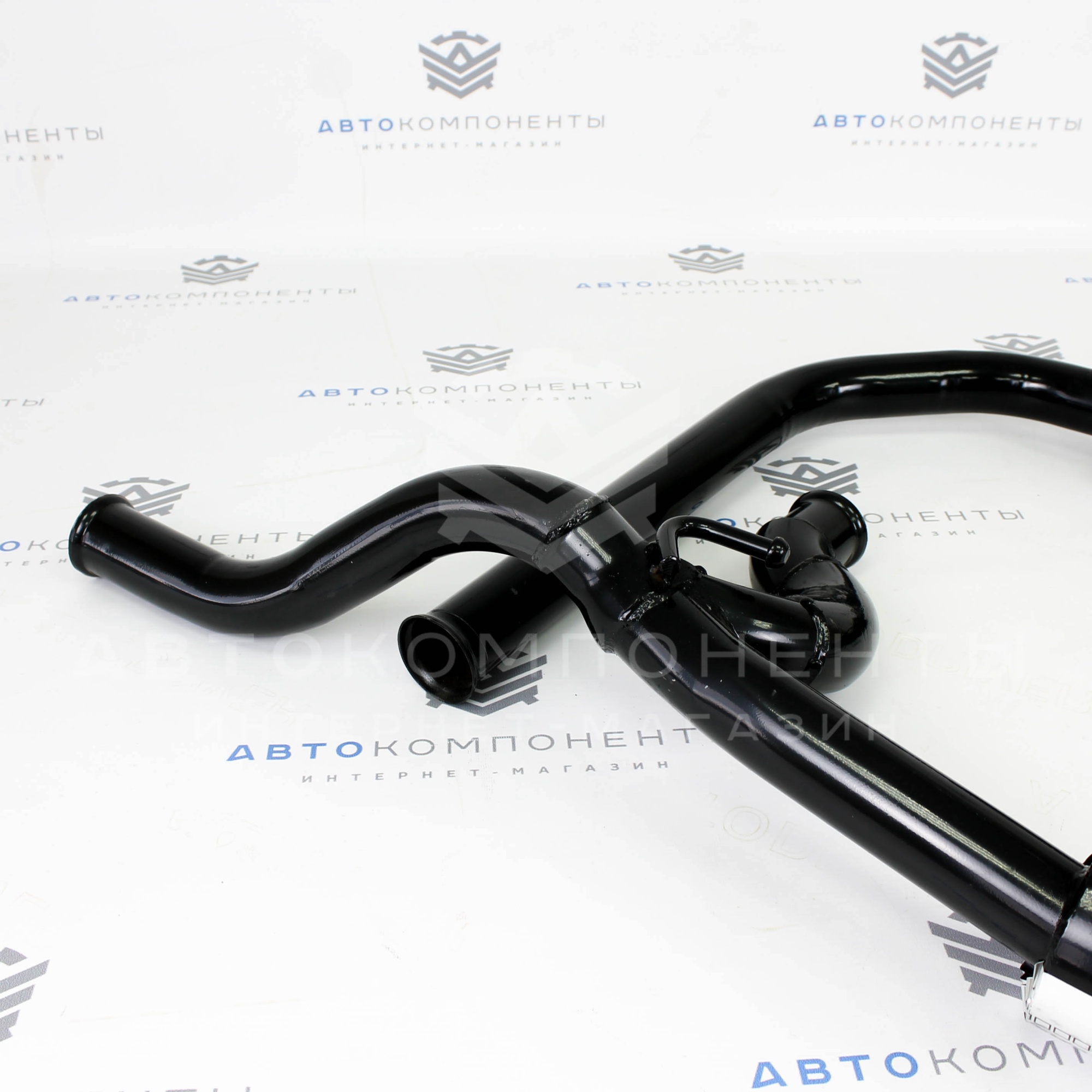 Раздвоенный глушитель с овальными насадками (двойные) ВАЗ 2108-2109