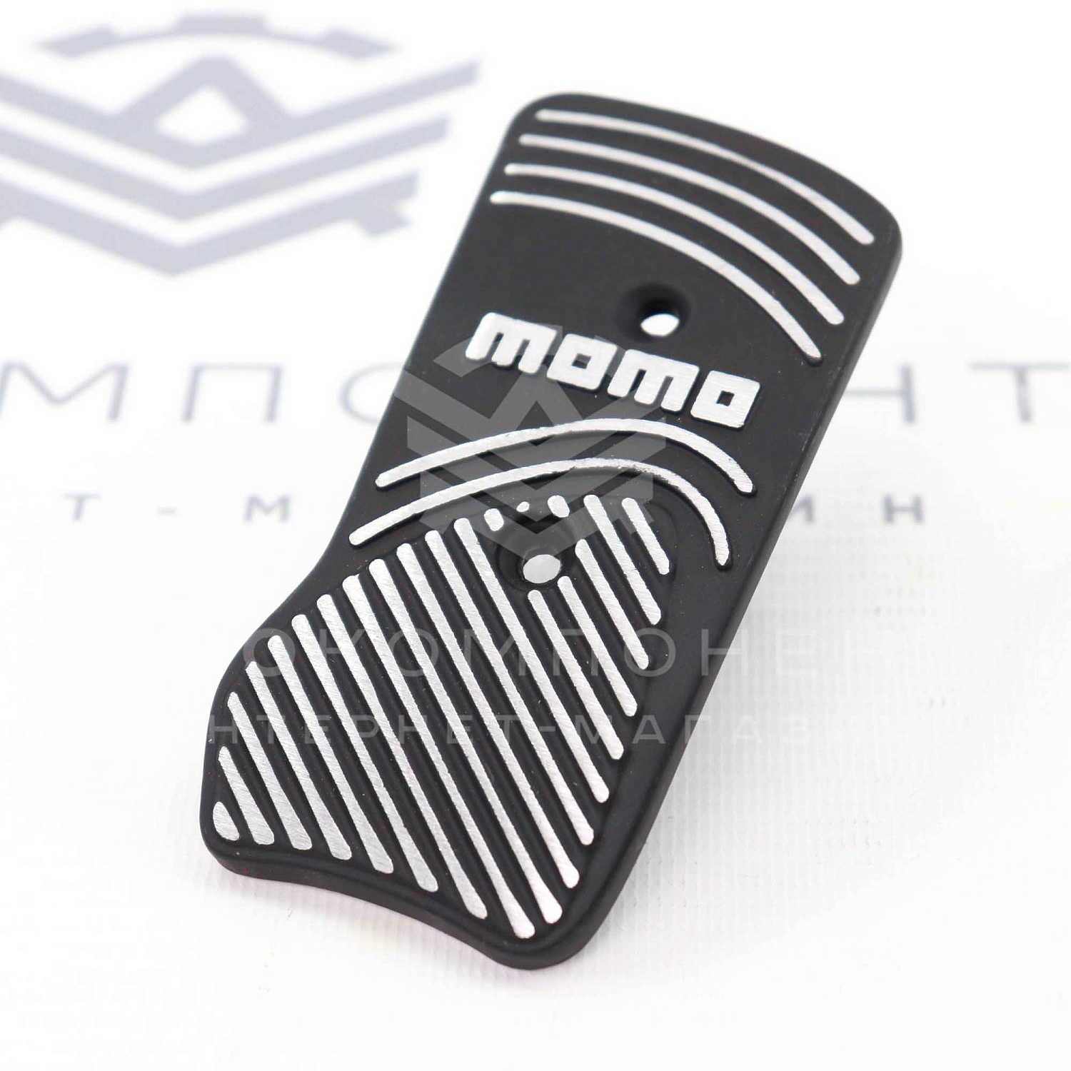 Накладки на педали "MOMO" Match (черные)