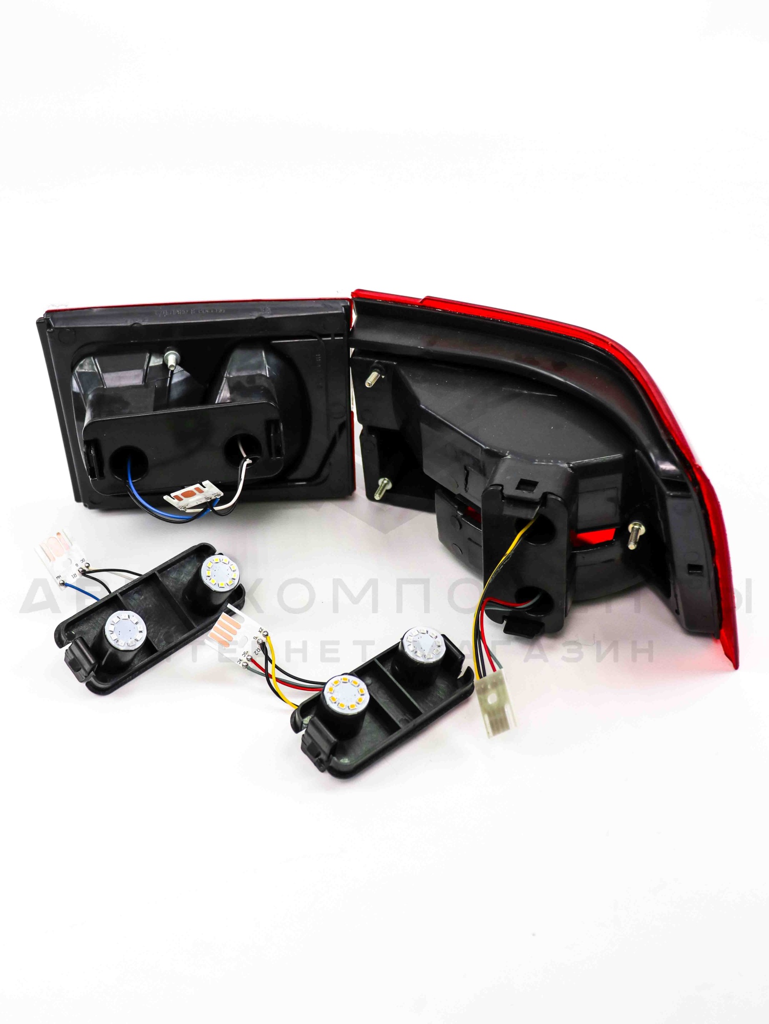 Светодиодные платы фонарей ВАЗ 2110, 2112 (4 шт)
