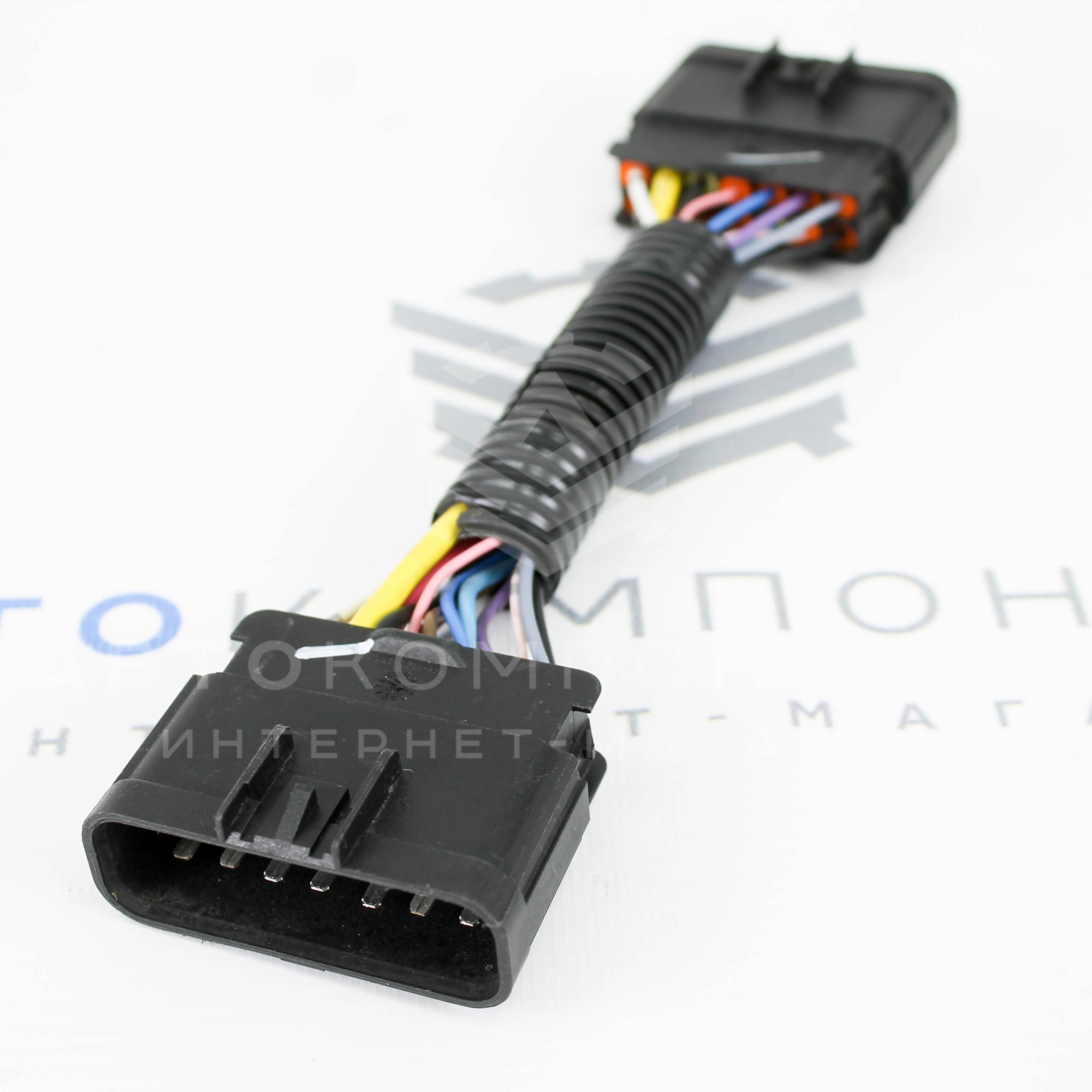 Жгут проводов печки (с кондиционером Панасоник) 14 клемм Приора