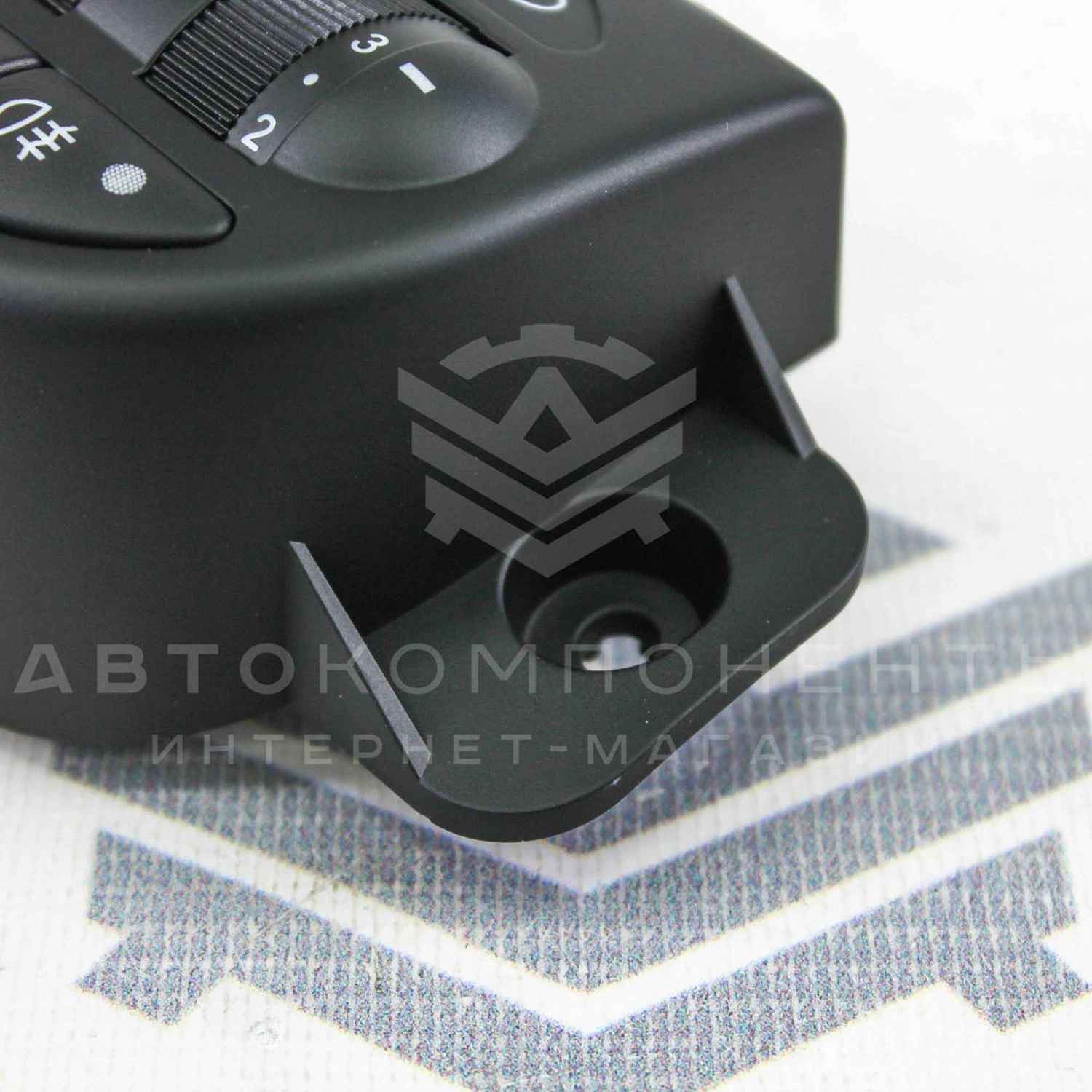 Модуль (блок) управления светом (МУС) с кнопками включения ПТФ Лада Приора 2 (люкс)