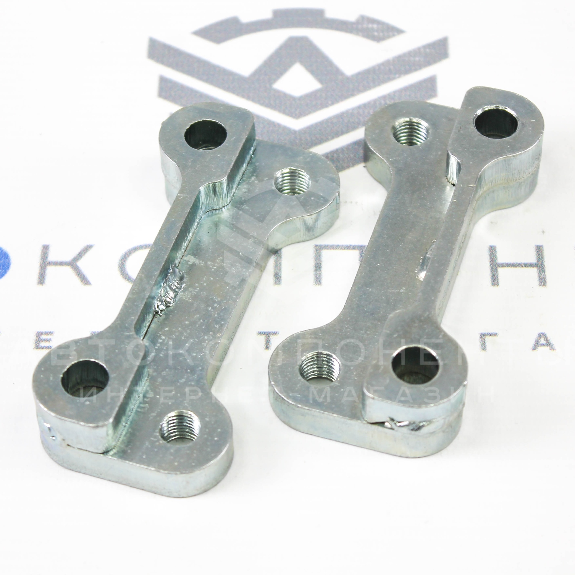 Переходные пластины (скобы) для установки тормозных дисков R15 ВАЗ 2108-21099, 2110-2112, 2113-2115