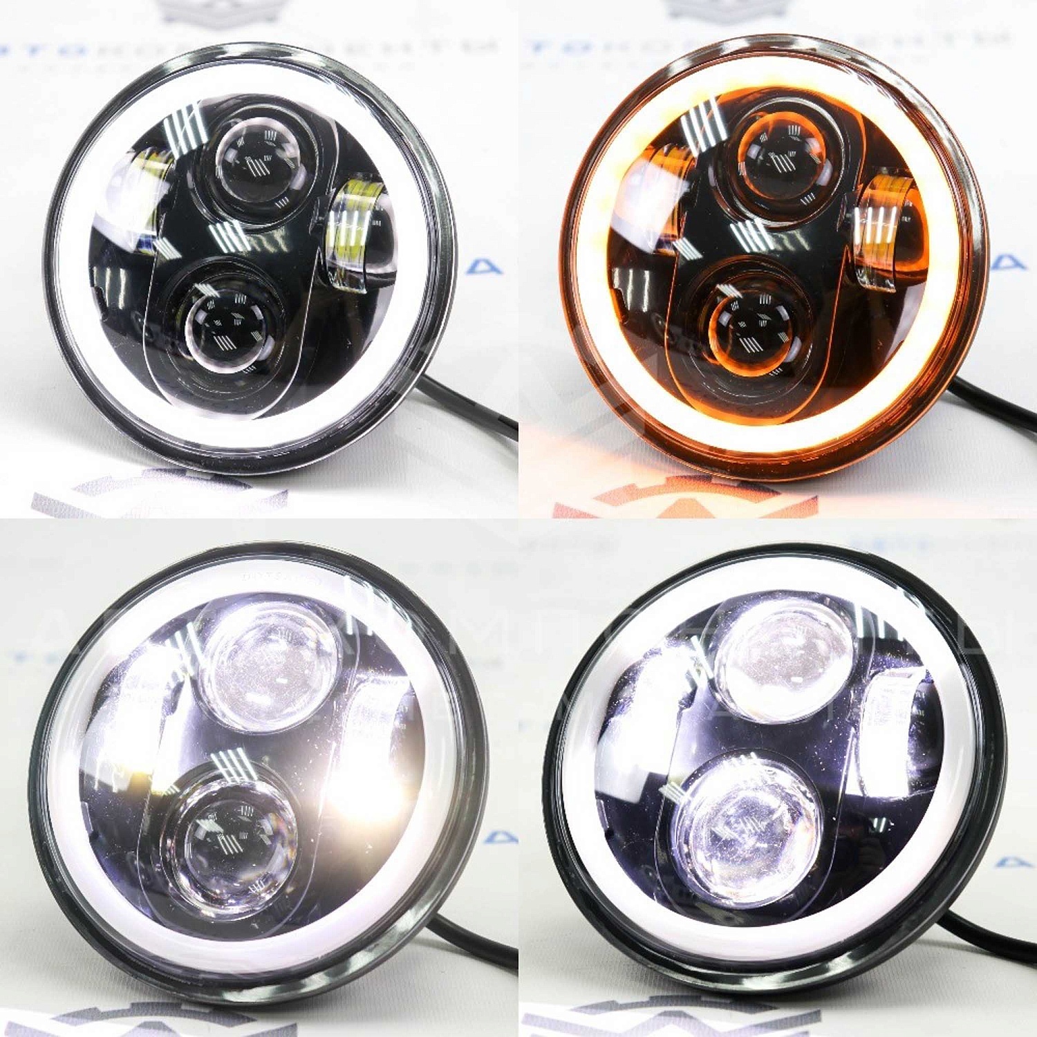 Светодиодные фары 40W (6000K) ВАЗ 2106 (G-C23-01)