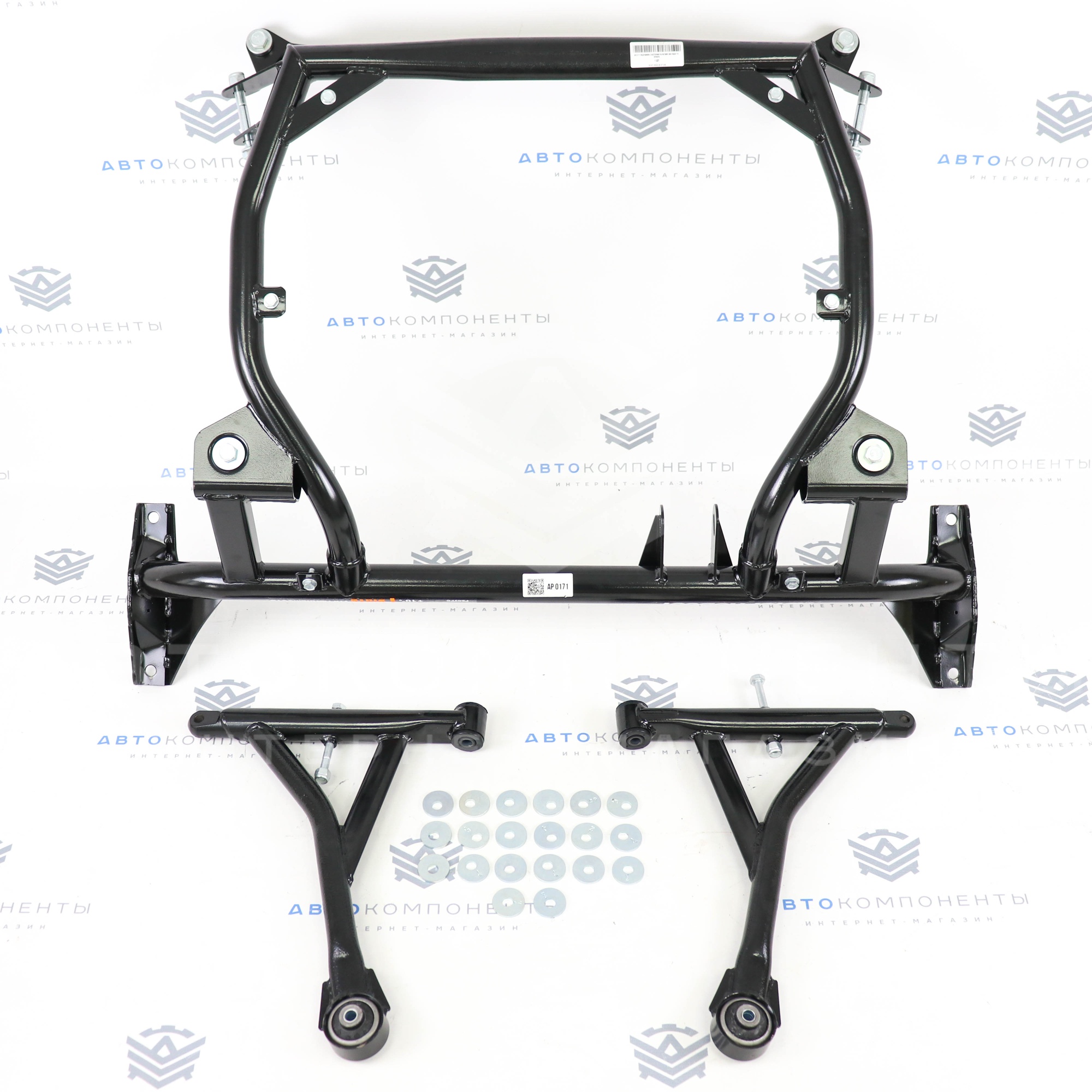 Подрамник "AUTOPRODUCT" с жесткими рычагами (без защиты) ВАЗ 2110-2112, Приора (АР 0171)