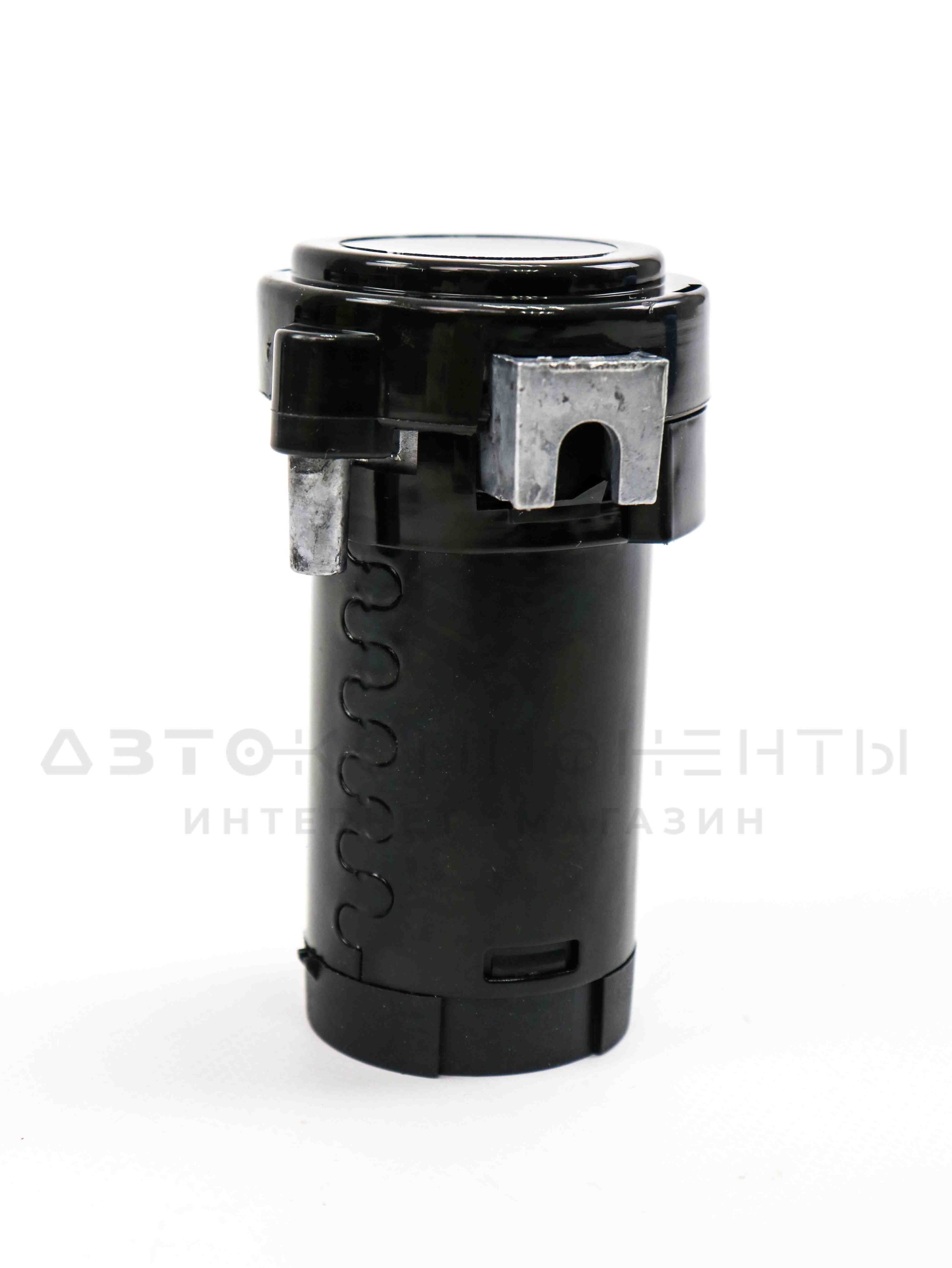 Звуковой сигнал (воздушный) однорожковый со встроенным мотором (черный)