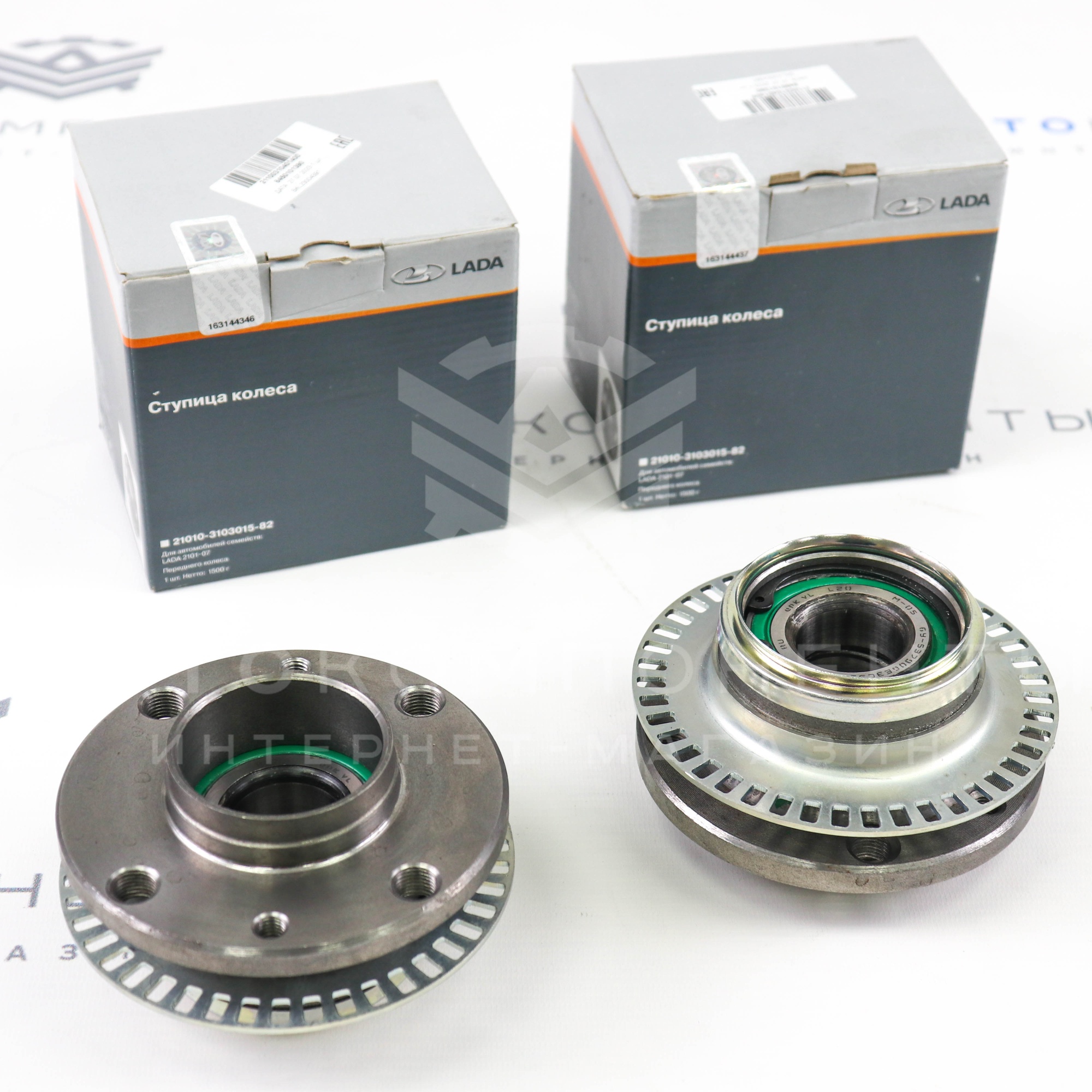 Ступицы под ABS для установки задних дисковых тормозов Лада Калина, Приора, Гранта