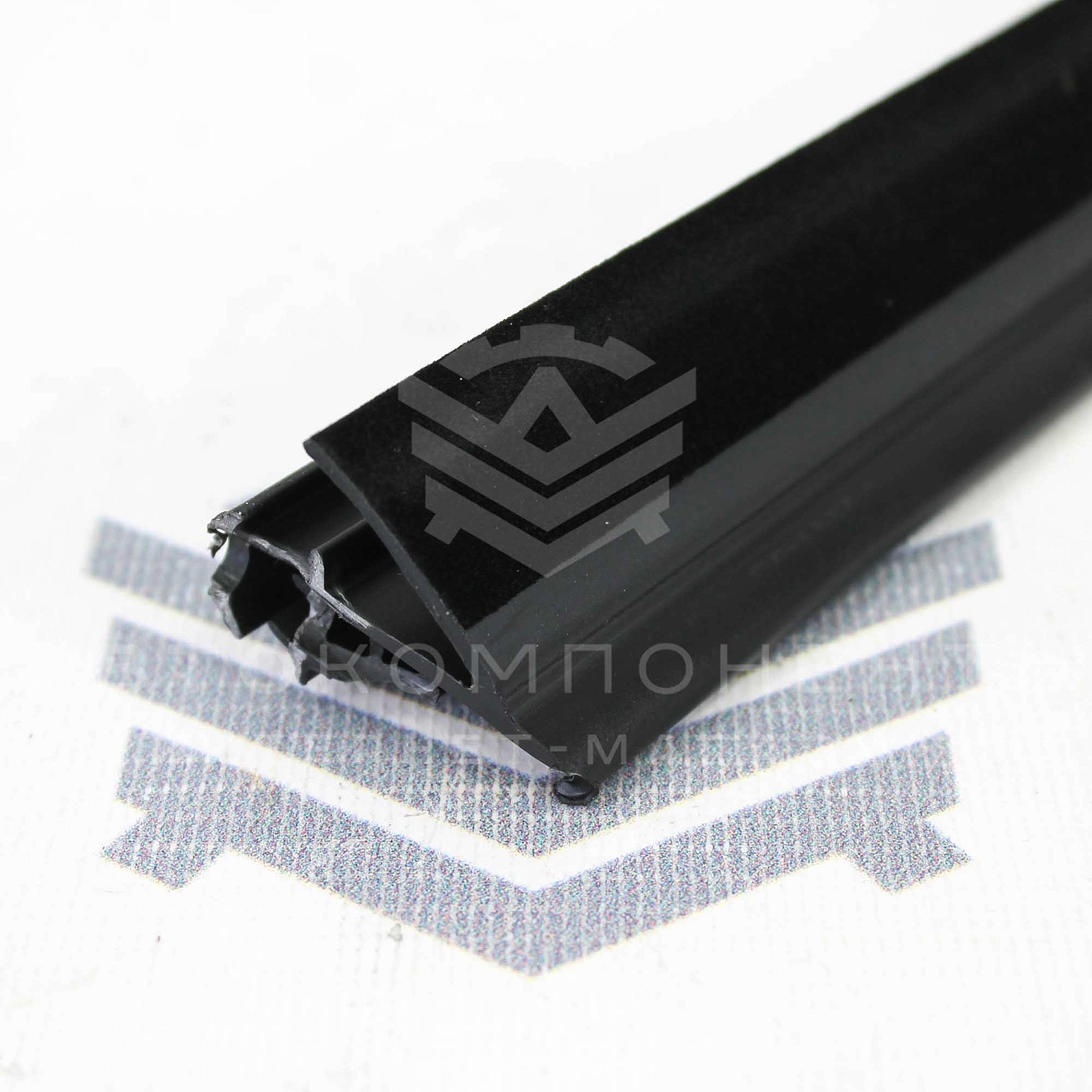 Комплект уплотнителей стекла двери (бархотки) внутренний Лада Калина, Калина-2, Гранта