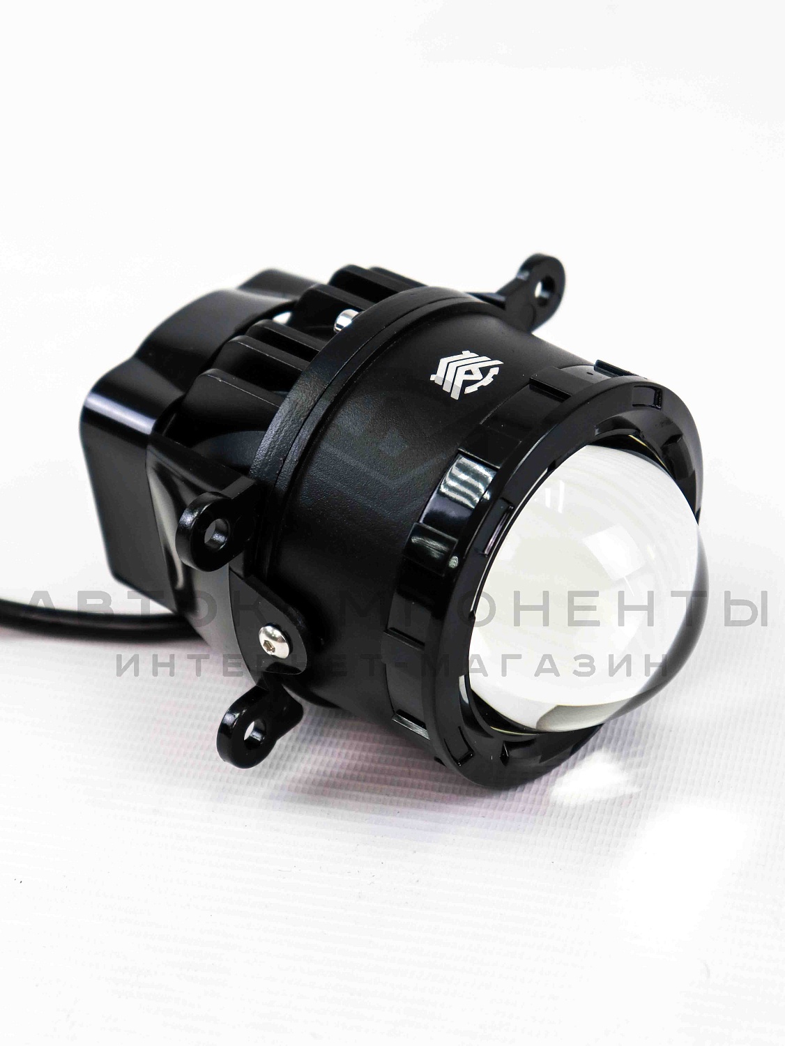 Противотуманные фары (ПТФ) с приложением светодиодные линзованные Bi-LED (ближний + дальний) Лада Vesta, Гранта FL, X-RAY, Ларгус FL