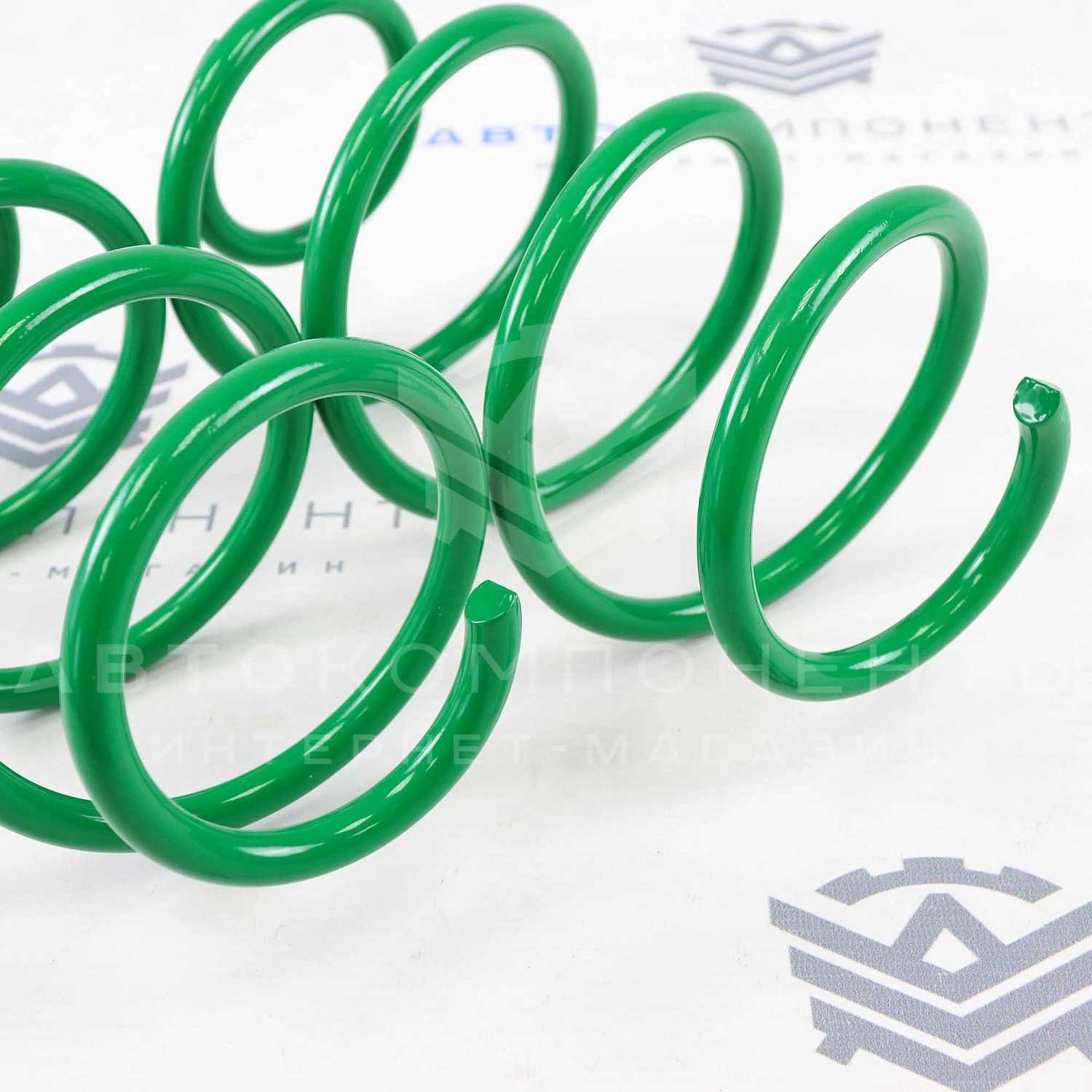 Пружины передней подвески "ТЕХНОРЕССОР" Лада Приора, Калина 2, Гранта -70мм (зеленые) TRF2170-70