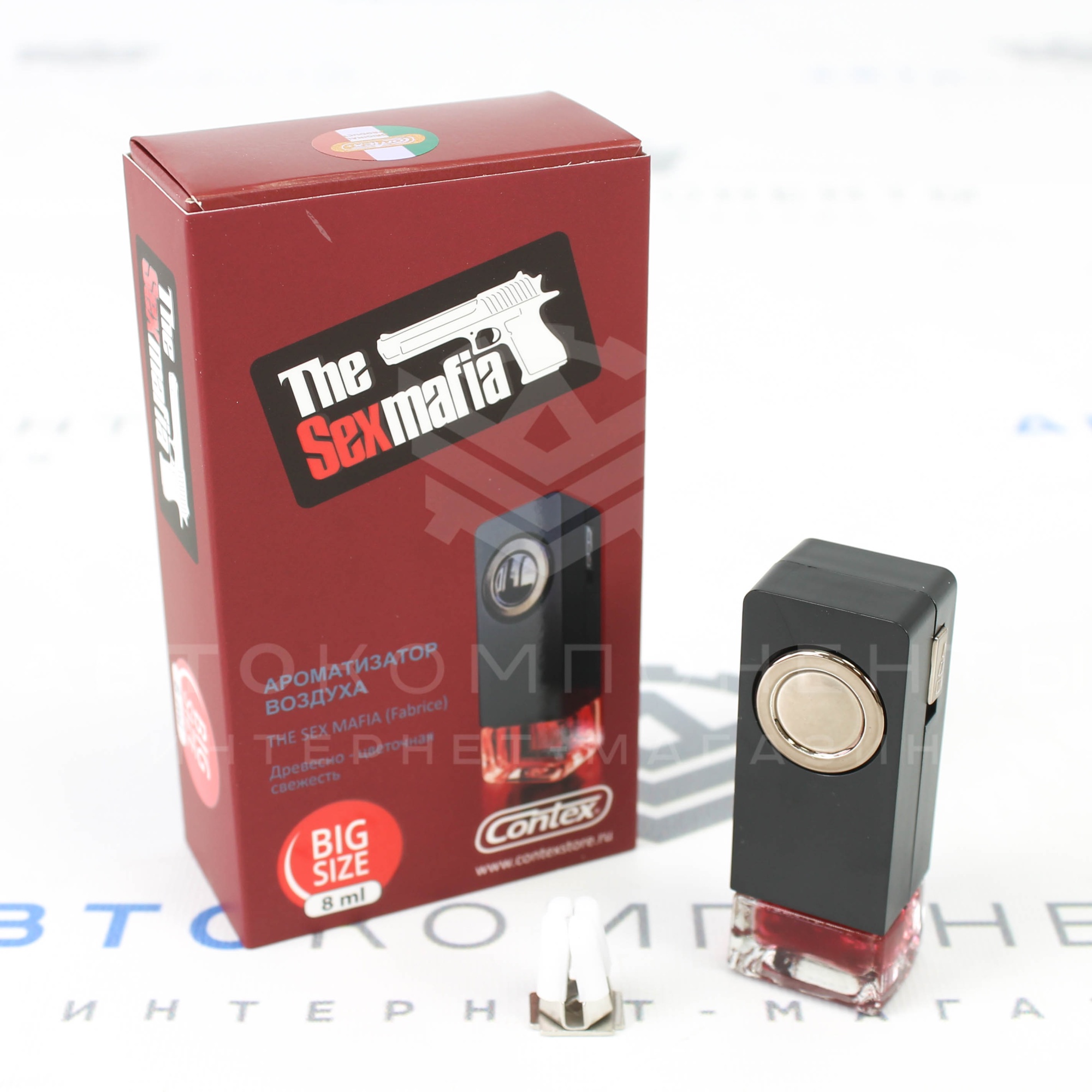 Ароматизатор воздуха CONTEX "THE SEX MAFIA (Fabrice)" на дефлектор вентиляции