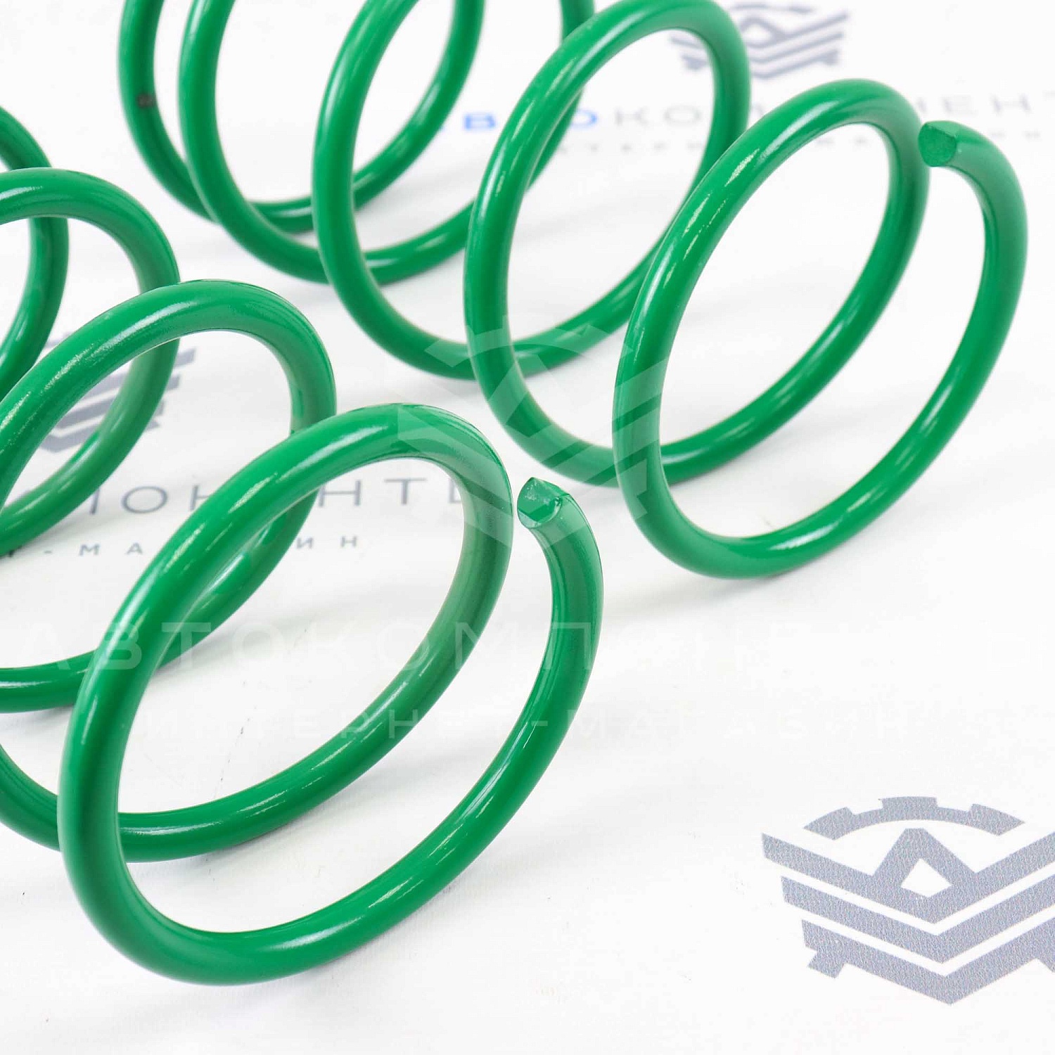 Пружины передней подвески "ТЕХНОРЕССОР" ВАЗ 2108-2115, 2110-2112 -70мм (зеленые) TRF2108-70