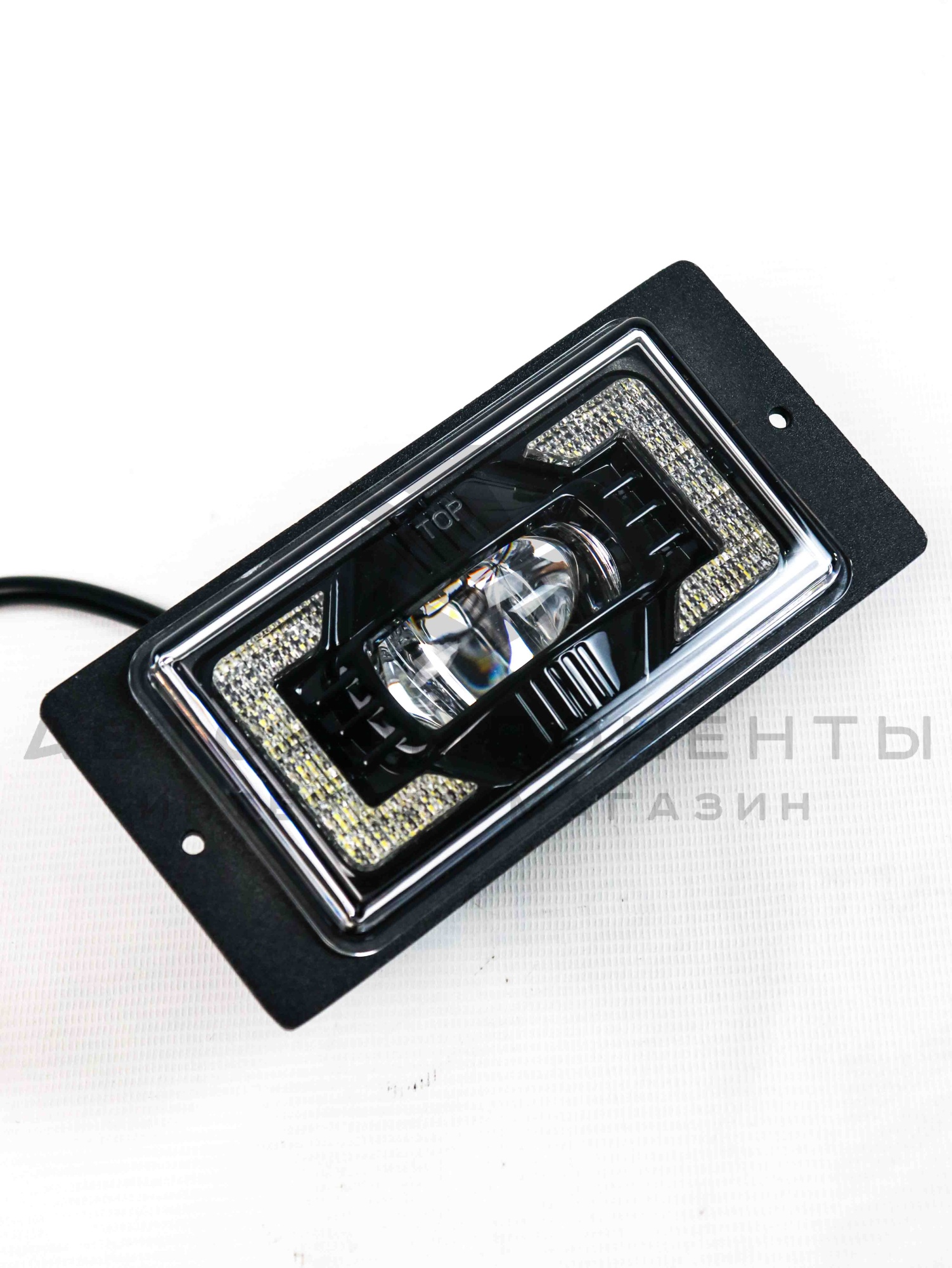 Светодиодные ПТФ 40W с линзами и ДХО "Кристалл" ВАЗ 2110-2112, 2113-2115, Шевроле Нива