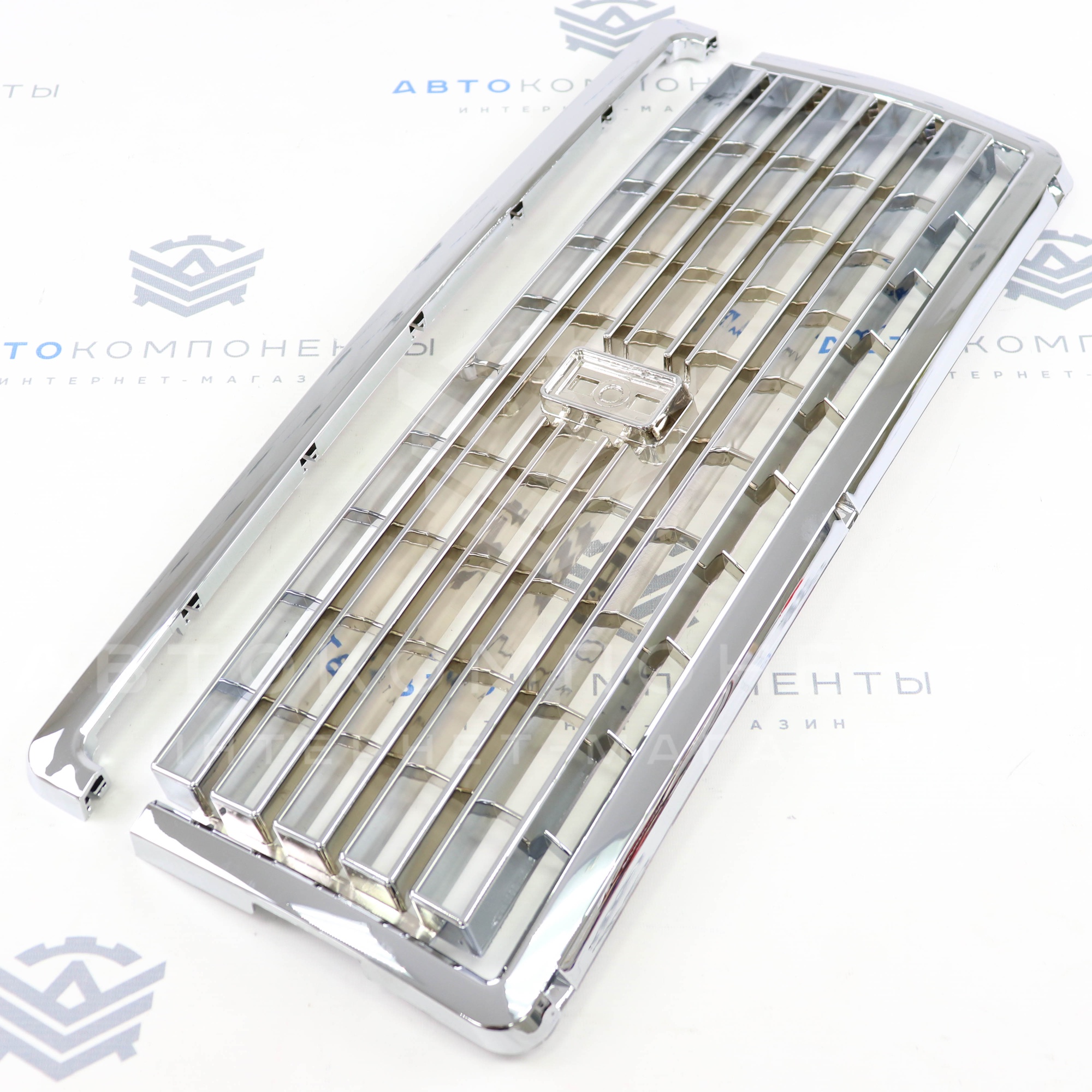 Оригинальная решетка радиатора ВАЗ 2107 (хром)