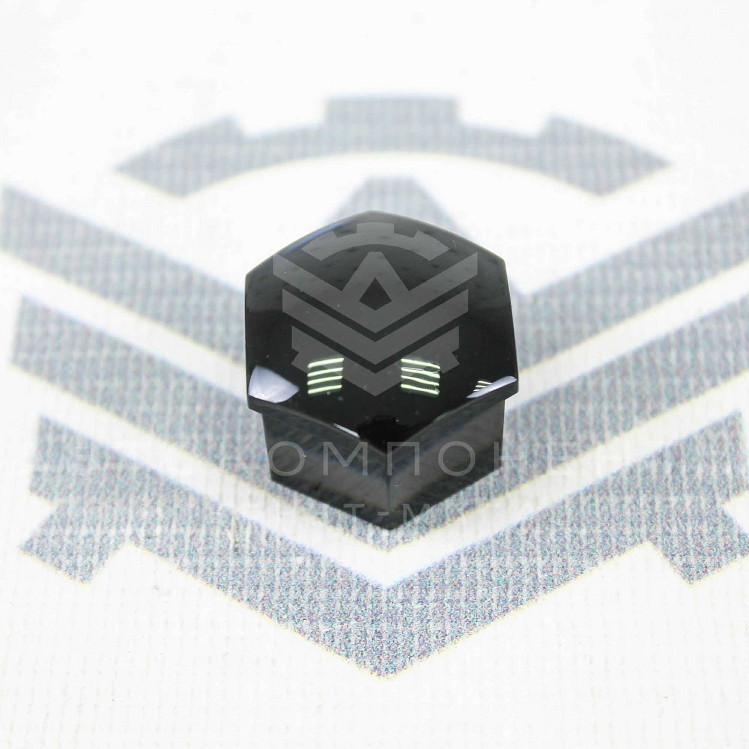 Пластиковые колпачки "Light Sport Wheels" (под 19 болты) на крепеж колеса (черные)