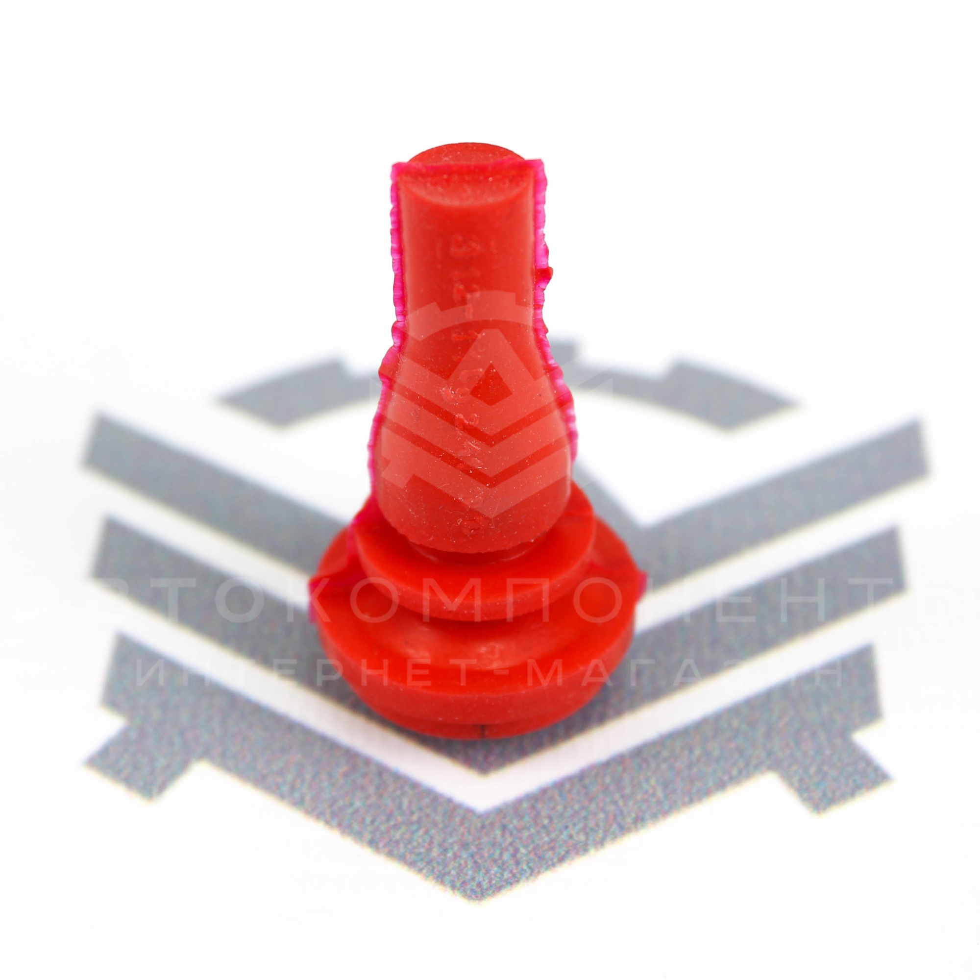 Опоры крепления воздушного фильтра силиконовые красные ВАЗ 2110-2112