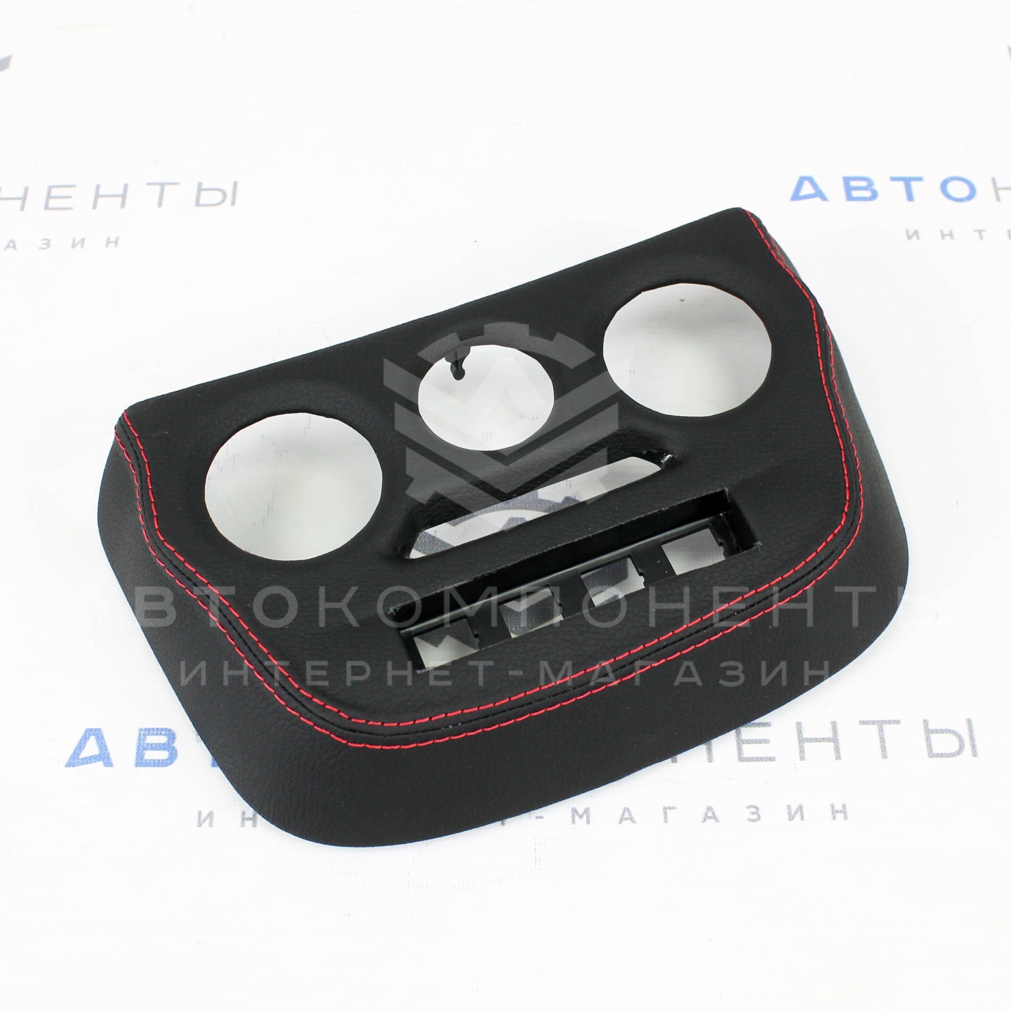 Накладка консоли панели приборов (в коже) Лада Гранта FL