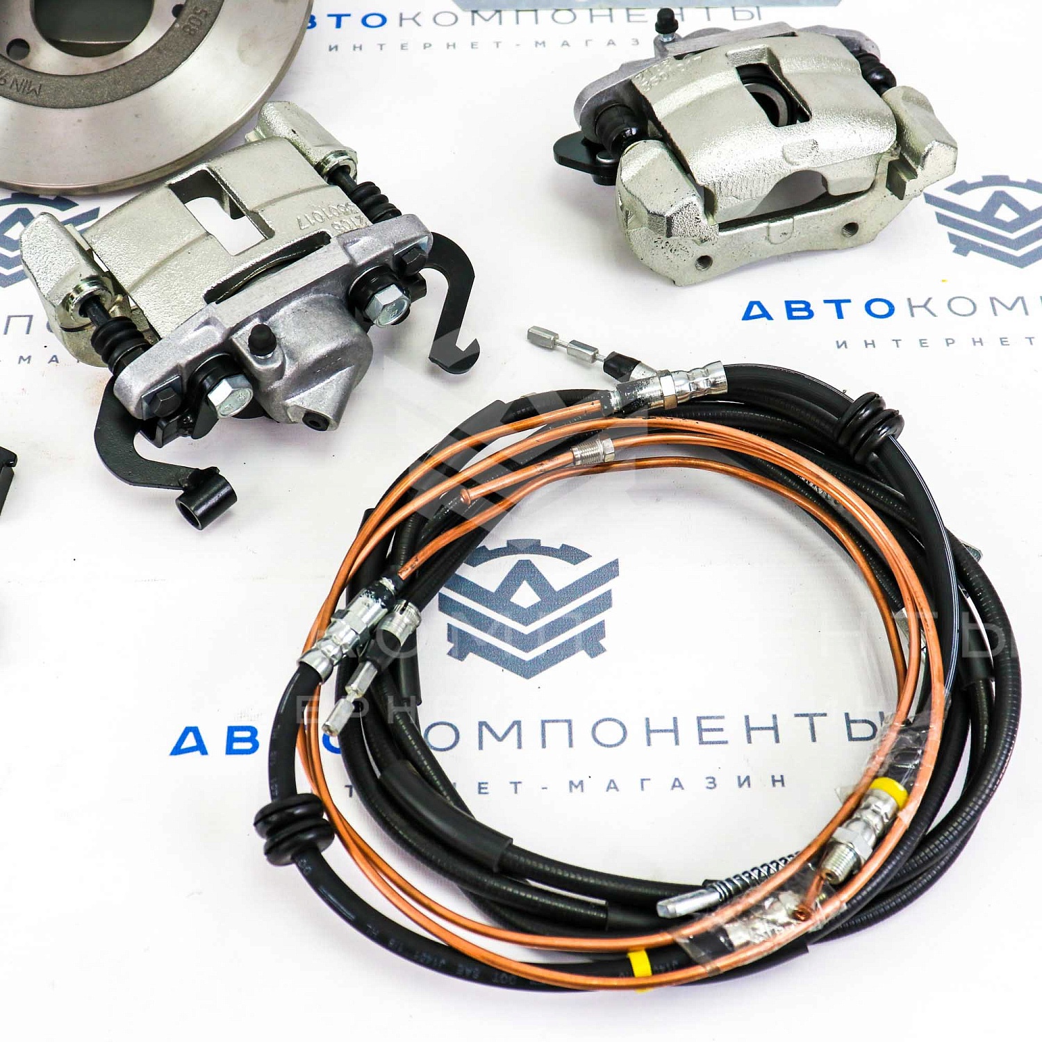 Задние дисковые тормоза (ЗДТ, невентилируемые, c АБС) Лада Vesta