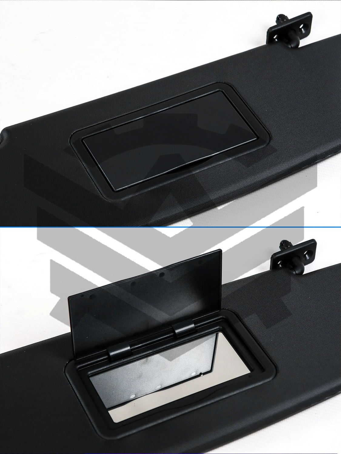 Солнцезащитные козырьки с открывающимся зеркалом Лада Гранта (люкс)