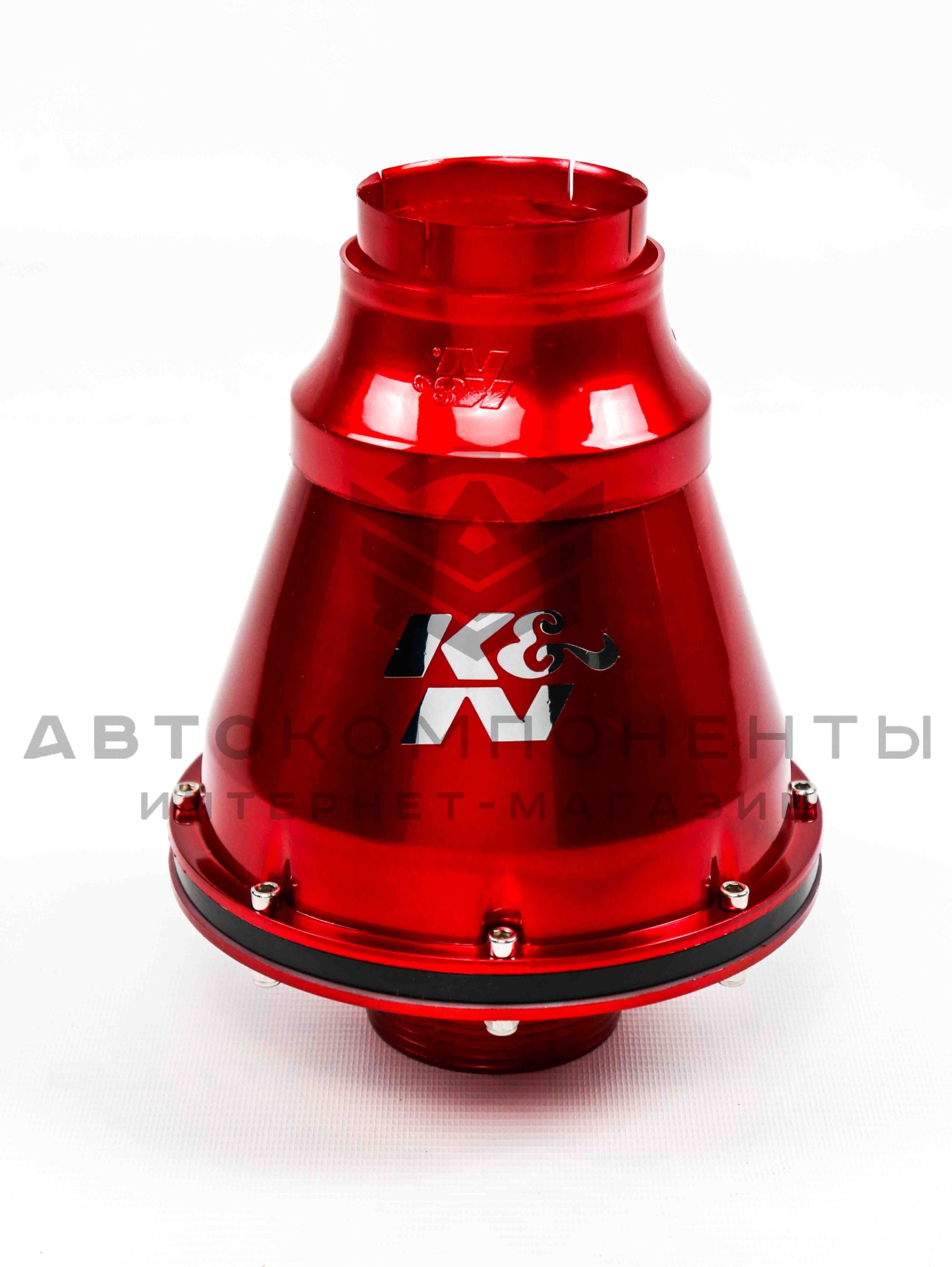 Универсальный холодный впуск K&N Apollo style (красный)