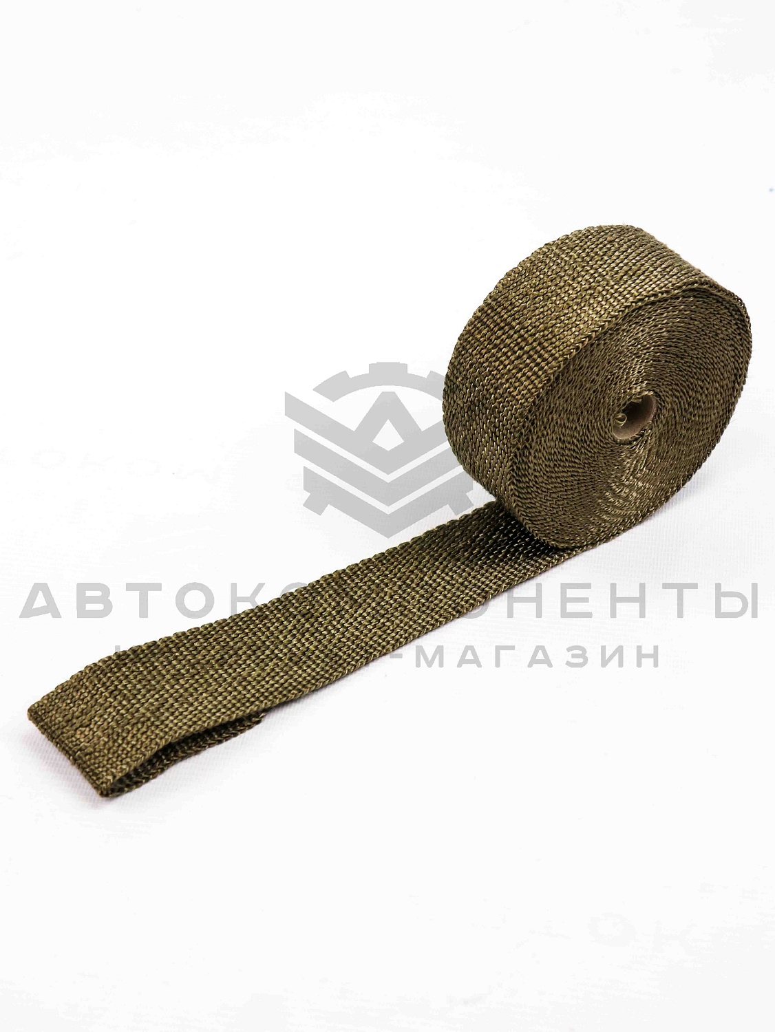 Термолента для глушителя, коллектора. Жаростойкая базальтовая термолента 10М