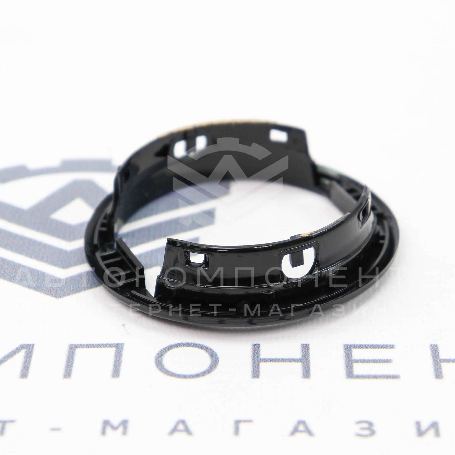 Облицовка (кольцо) сопла воздуховода (черный лак) Лада Гранта, Калина 2