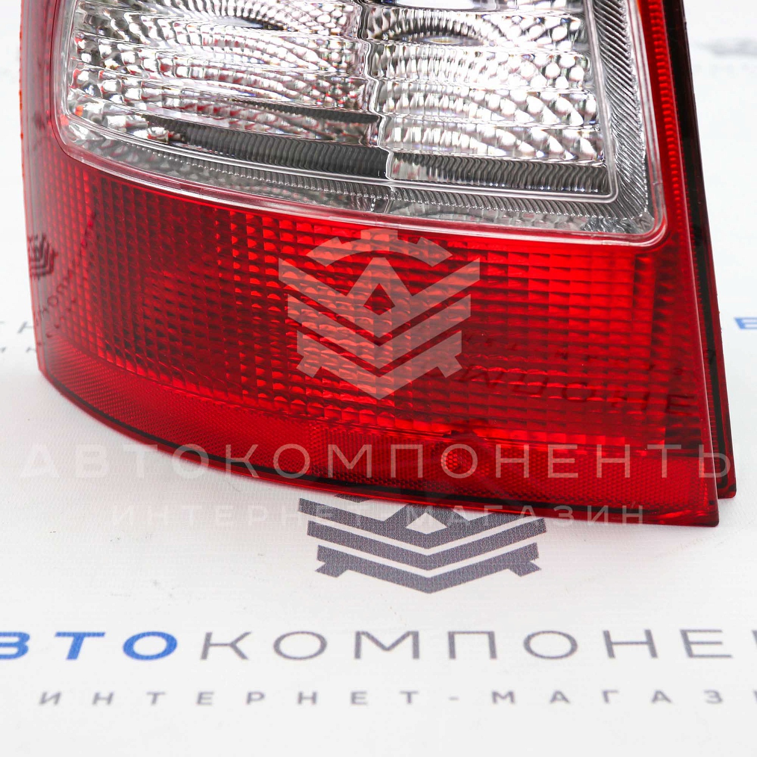 Задний фонарь (корпус) "АвтоДеталь" (левый) с рассеивателем Лада Калина (седан)