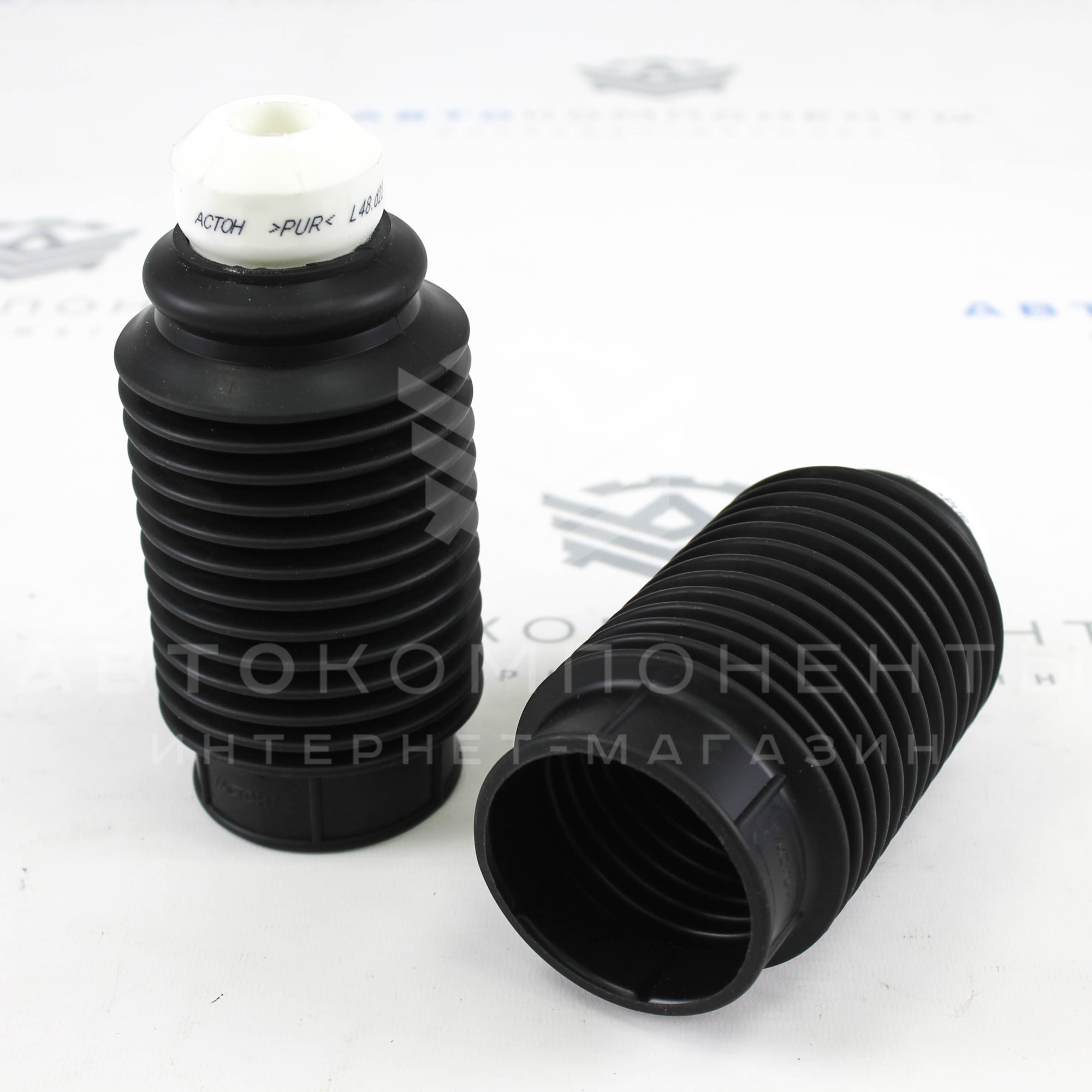 Пыльники и отбойники (передние) "АСТОН" (под занижение -70, -90мм) ВАЗ 2108-2115, Калина, Приора, Гранта