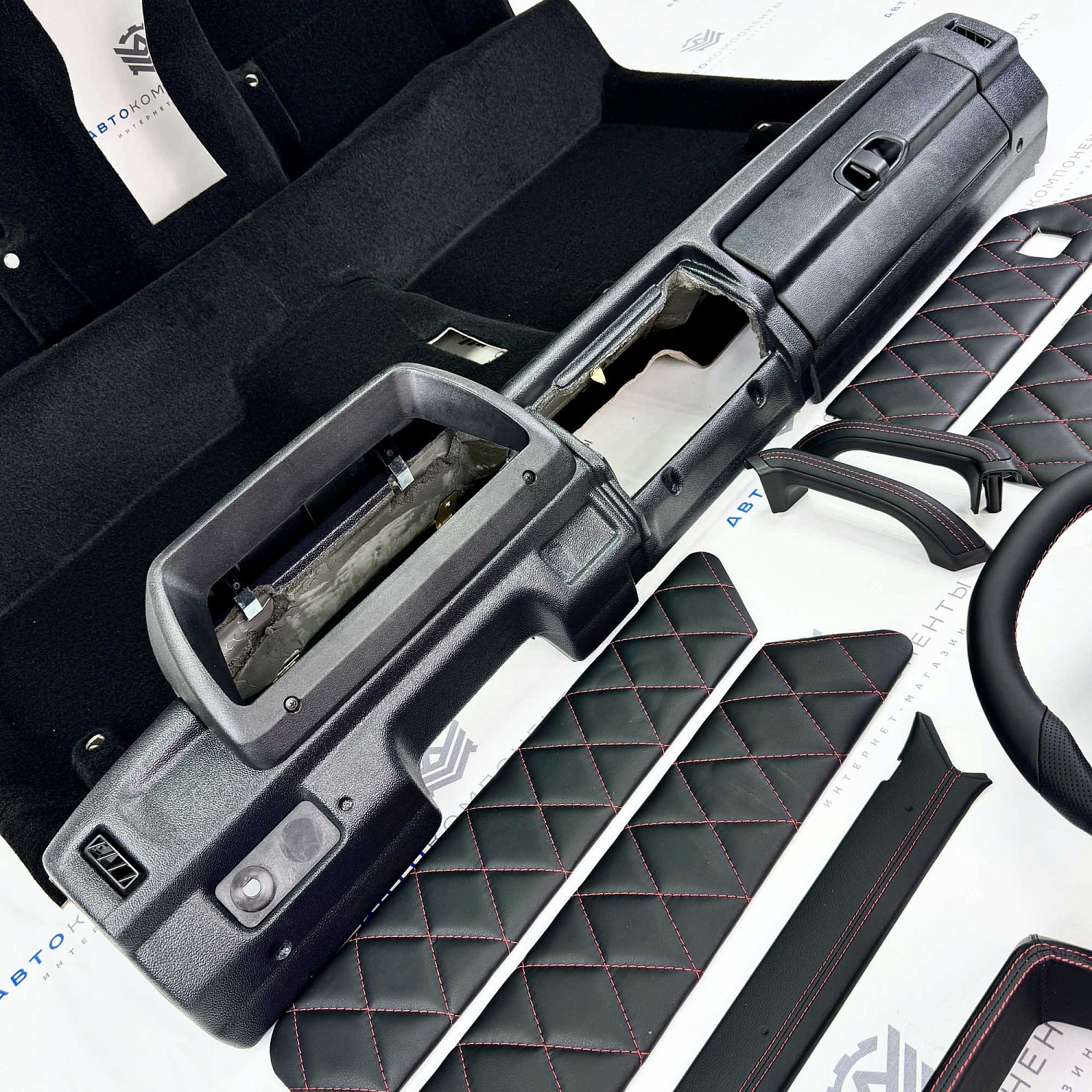 Комплект салона в коже Лада Нива 4х4