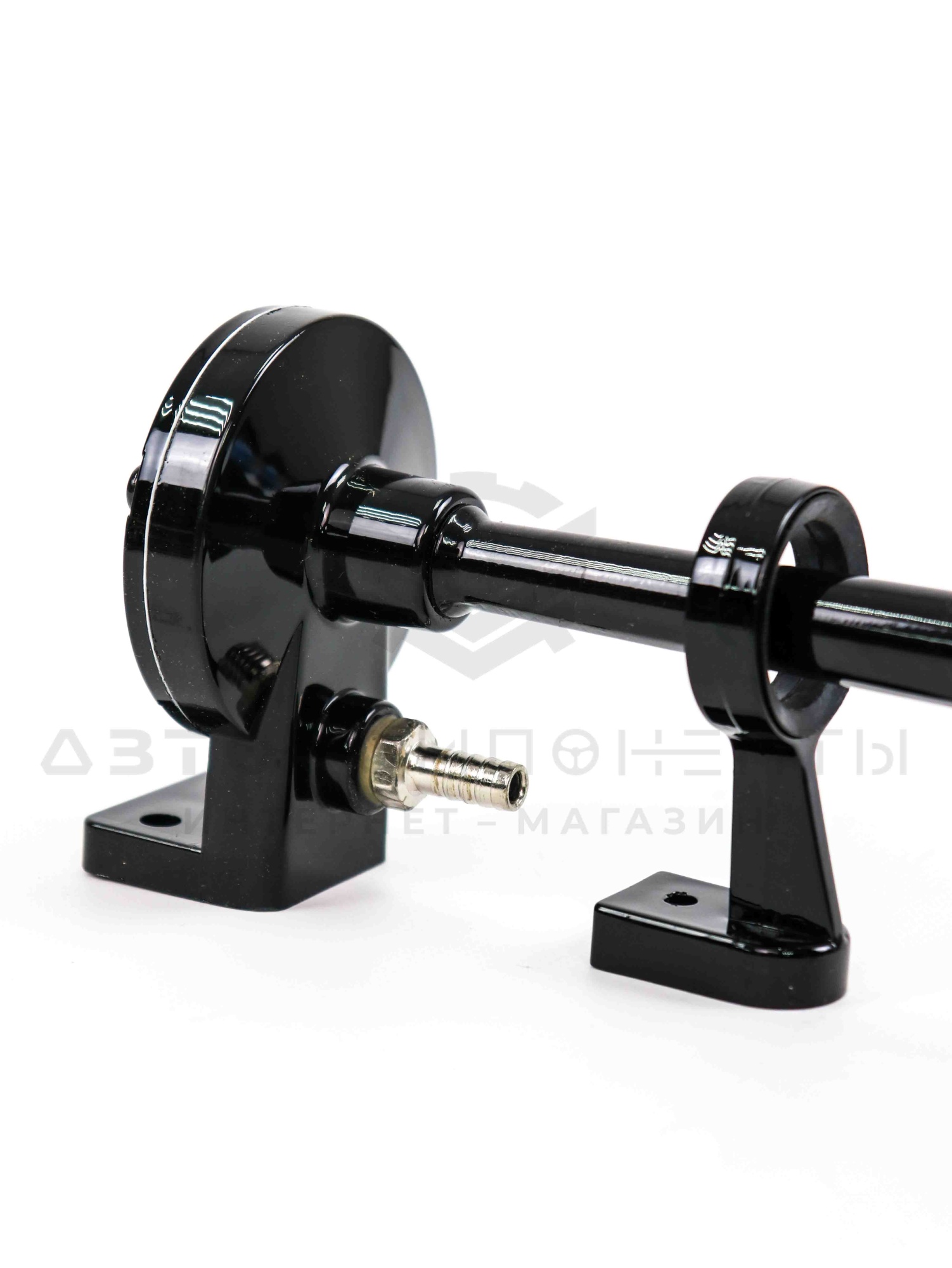 Звуковой сигнал (воздушный) однорожковый со встроенным мотором (черный)