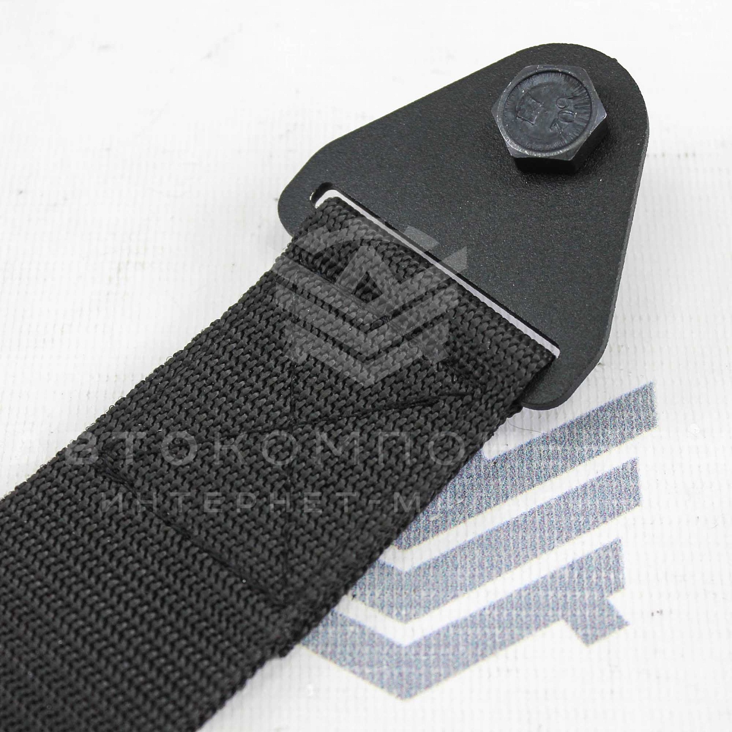 Стропа (петля) буксировочная (черная)