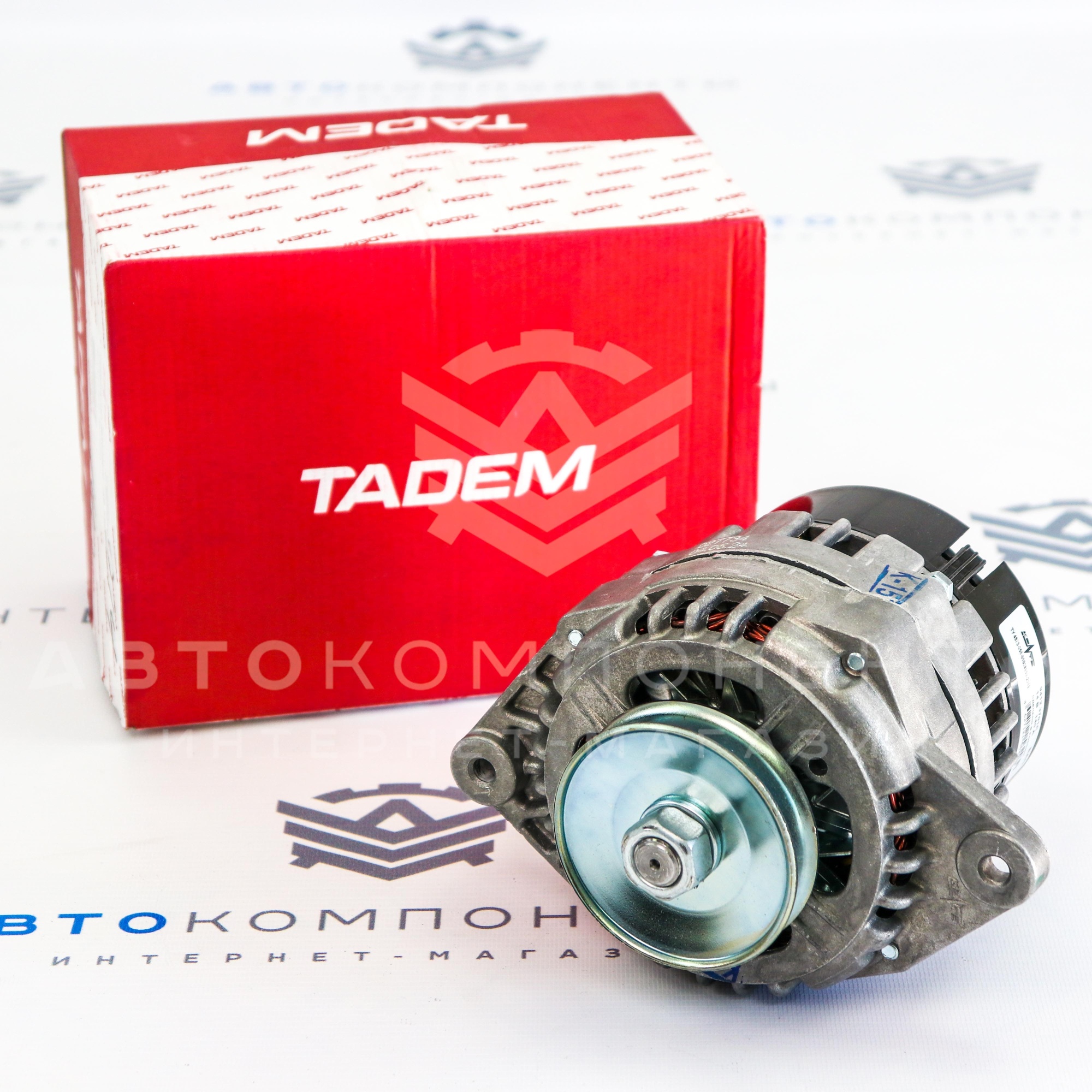 Генератор "КЗАТЭ" 140А Лада Нива 4х4, ВАЗ 2104-2107, Шевроле Нива (до 2003 г.в) (9412.3701С)