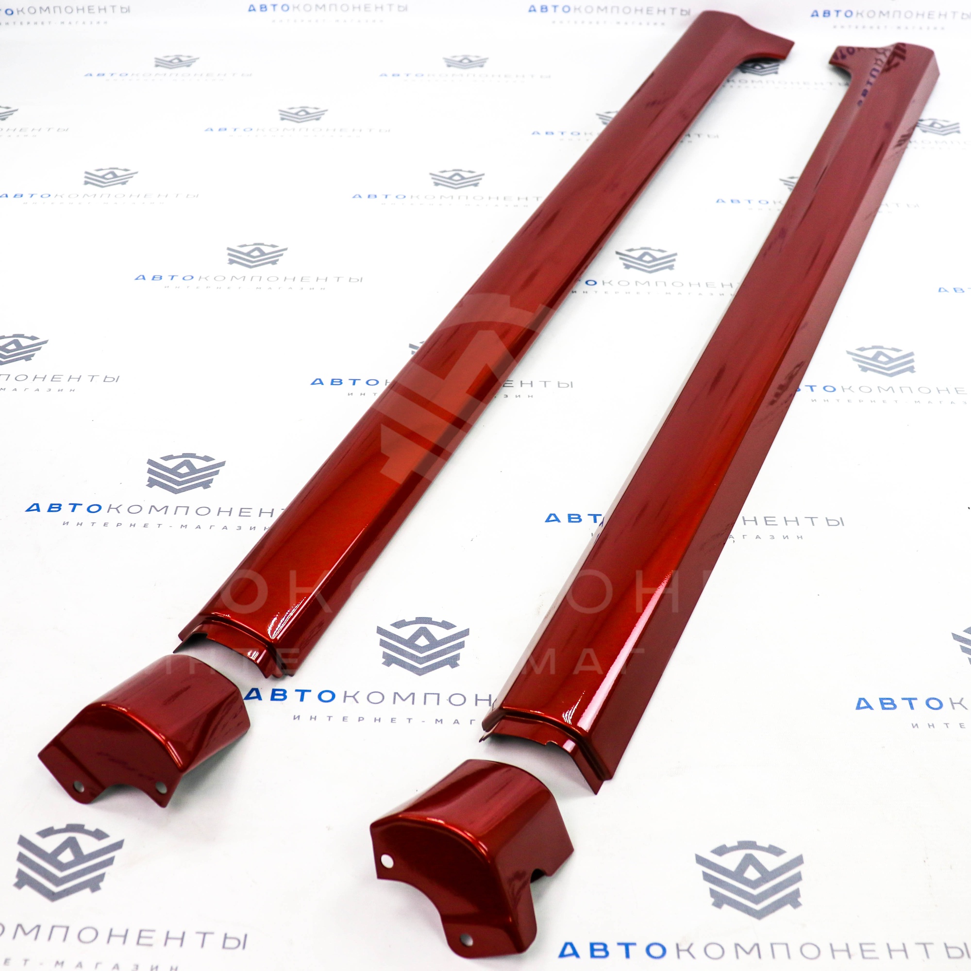 Накладки порогов Лада Гранта FL Drive Active в цвет кузова