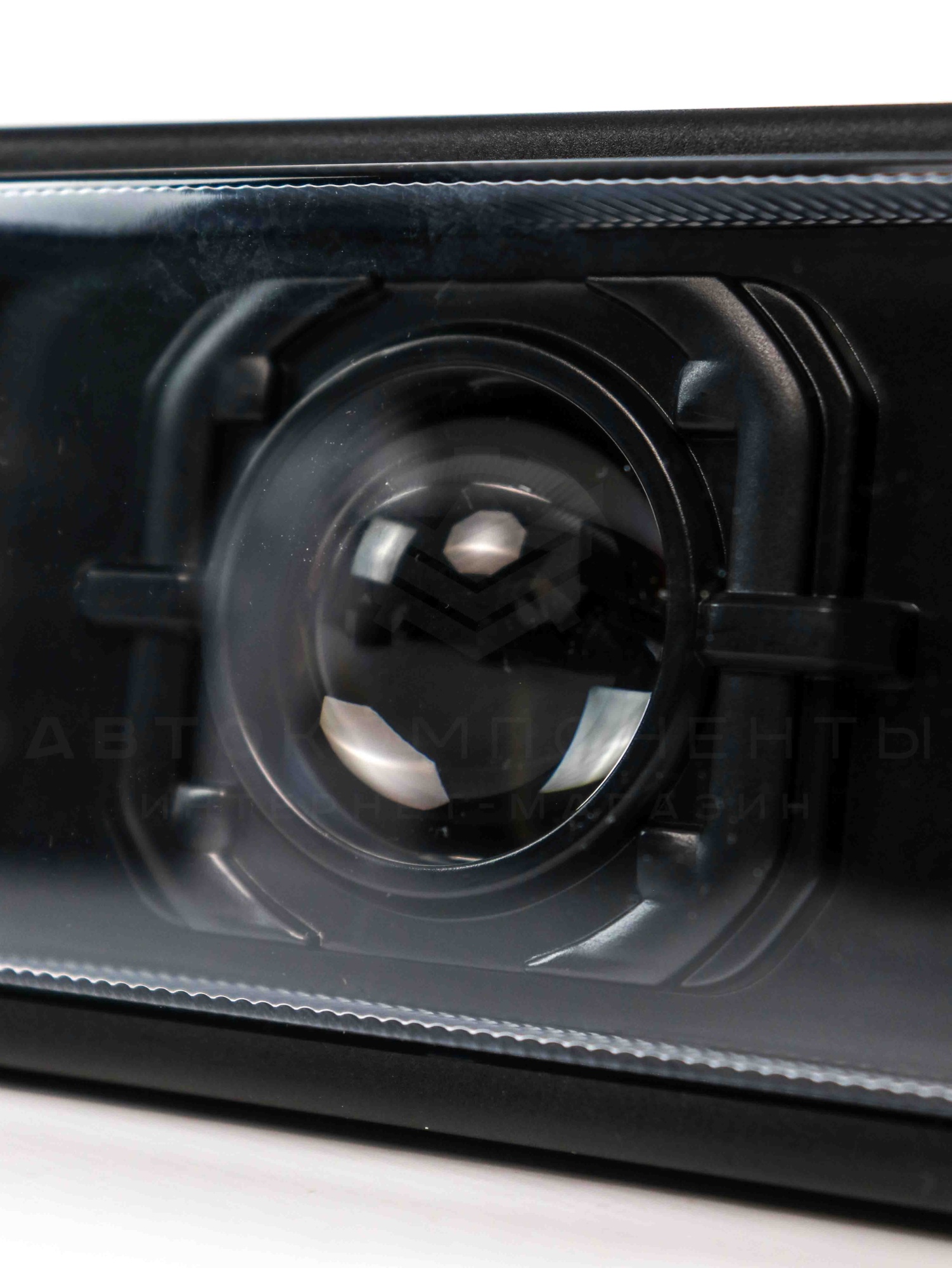 Светодиодные ПТФ с приложением (с линзами) 50W (1.5 дюйма) ВАЗ 2110-2112, 2113-2115, Шевроле Нива