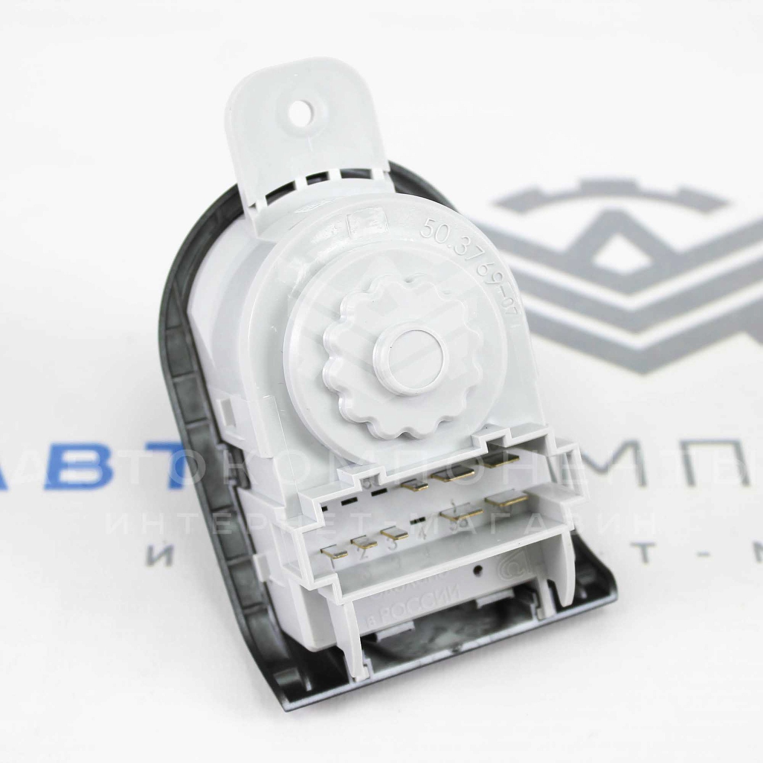 Модуль (блок) управления светом (МУС) с автосветом, ПТФ (белая подсветка) Лада Гранта FL, Калина 2