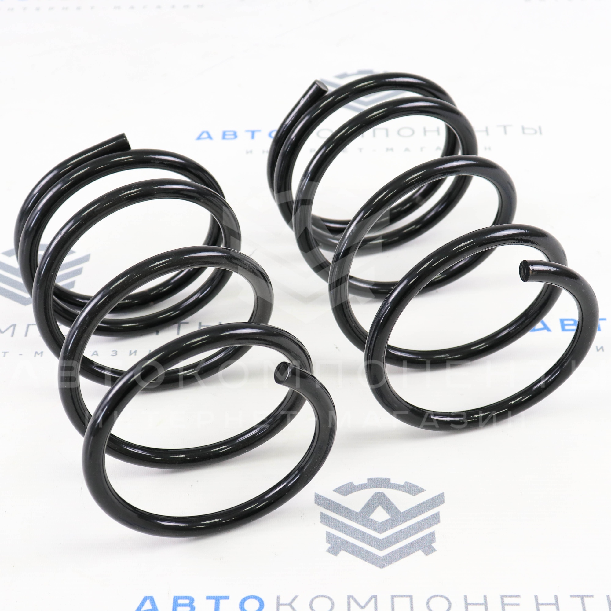 Пружины передней подвески "ТЕХНОРЕССОР" ВАЗ 2108-2115, 2110-2112 -120мм (черные)