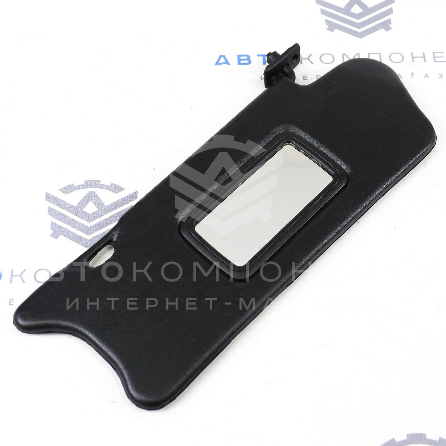 Солнцезащитные козырьки с зеркалом ВАЗ 2110, 2111, 2112 (черные)