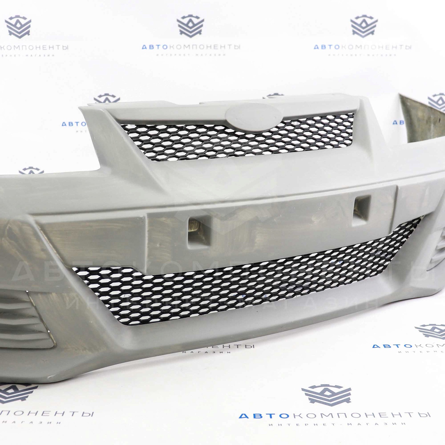 Стеклопластиковый передний бампер Богдан (Bogdan) ВАЗ 2110, 2111, 2112