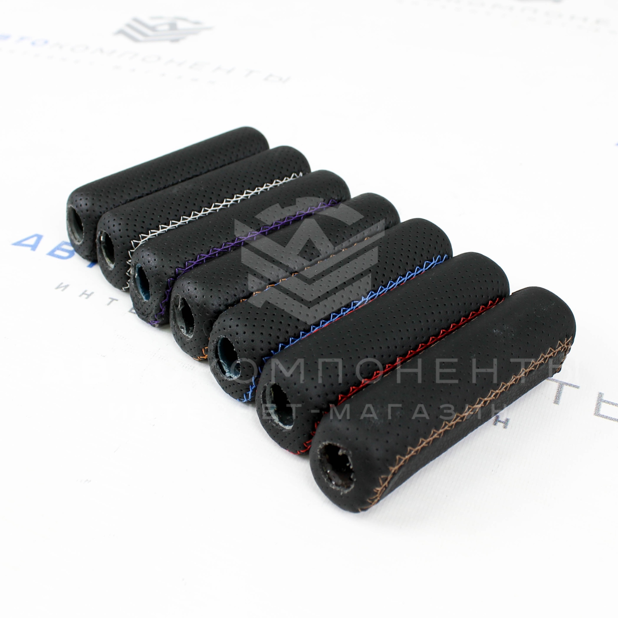 Ручка ручника в коже