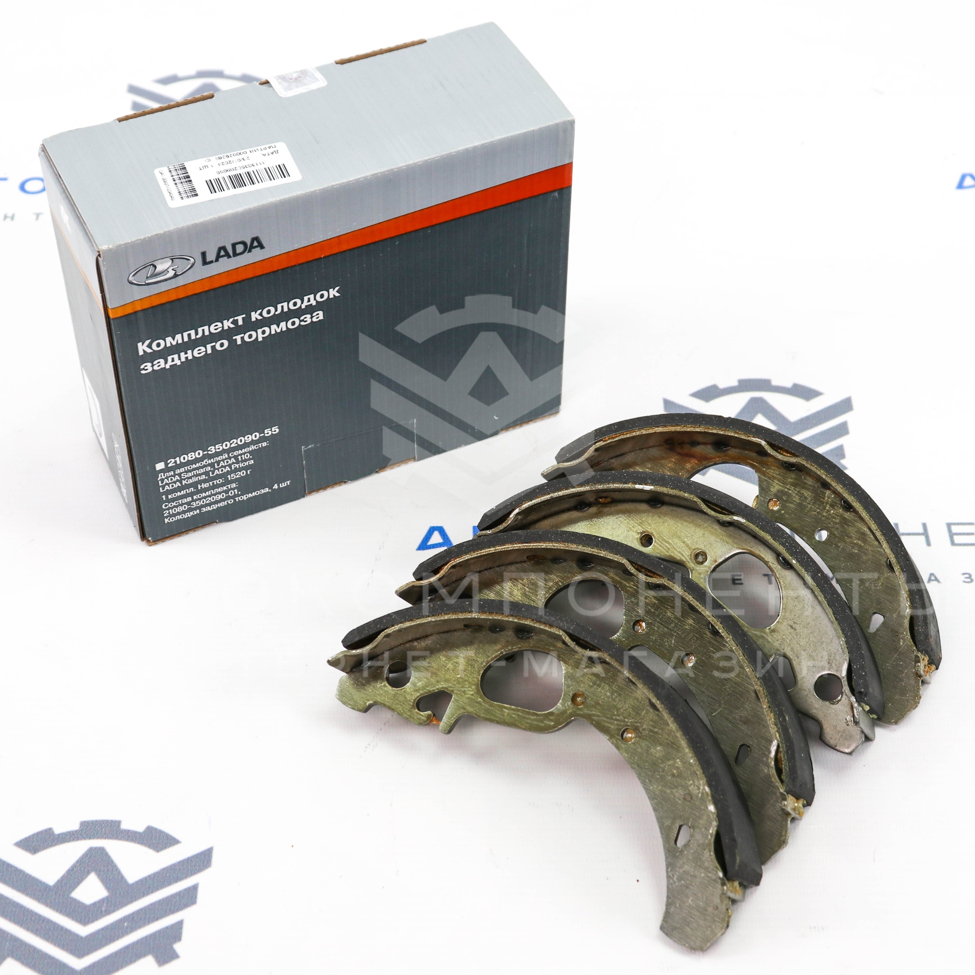 Тормозные колодки (задние) Лада Калина, Приора, Гранта (под АБС)