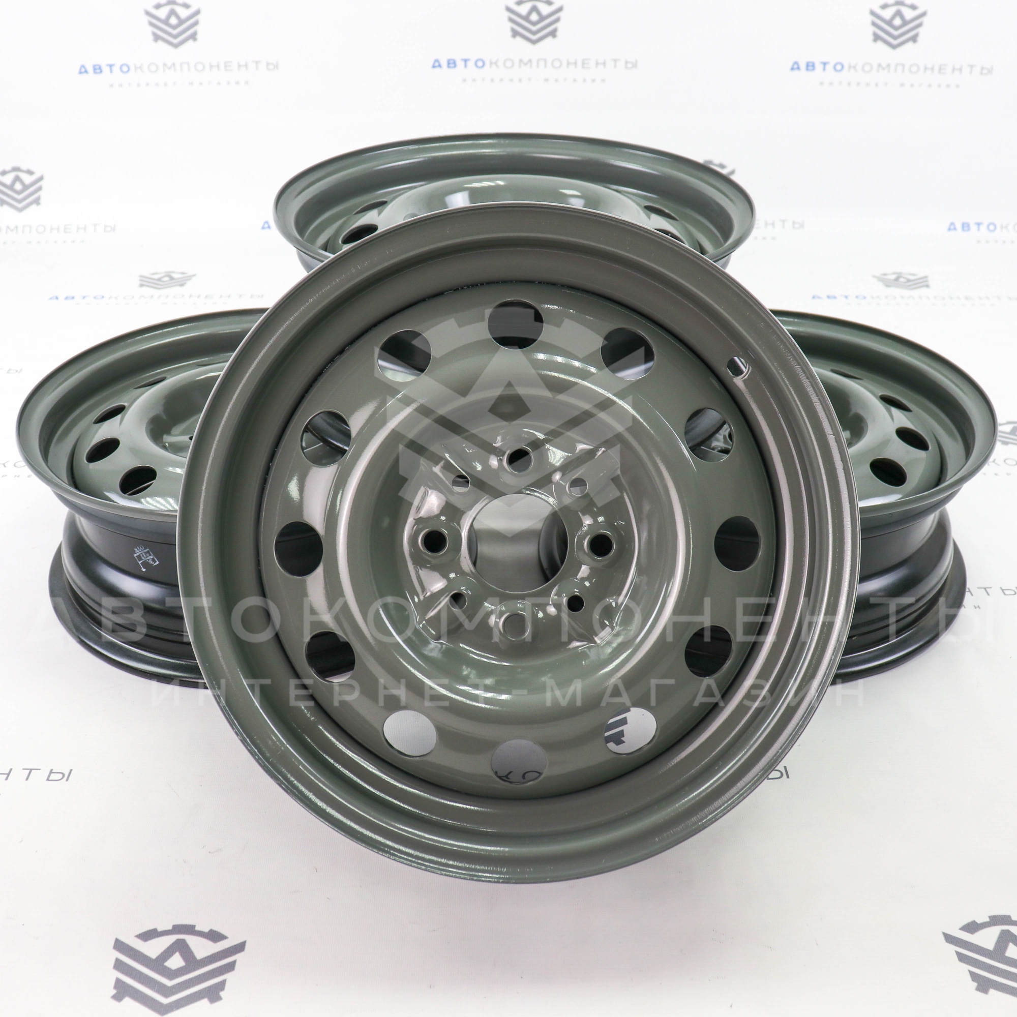 Колесные штампованные диски (болотные) R14 5J 4х98 ET35 DIA58.6