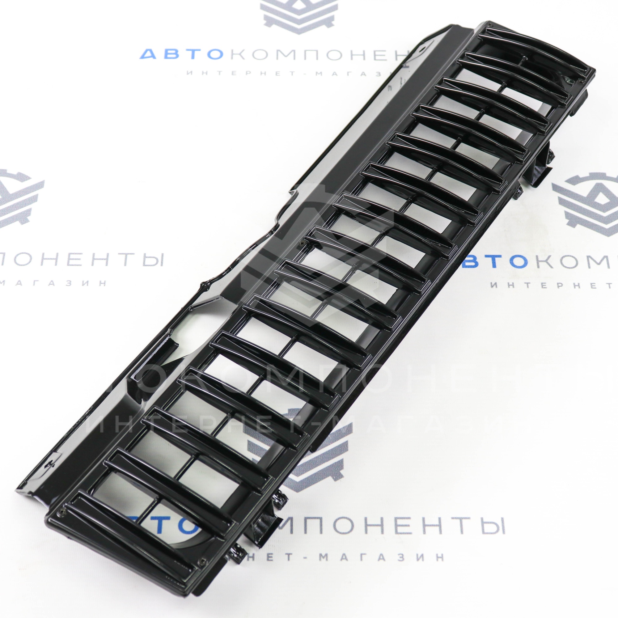 Решетка радиатора в стиле "AMG" (черный глянец) ВАЗ 2110, 2111, 2112