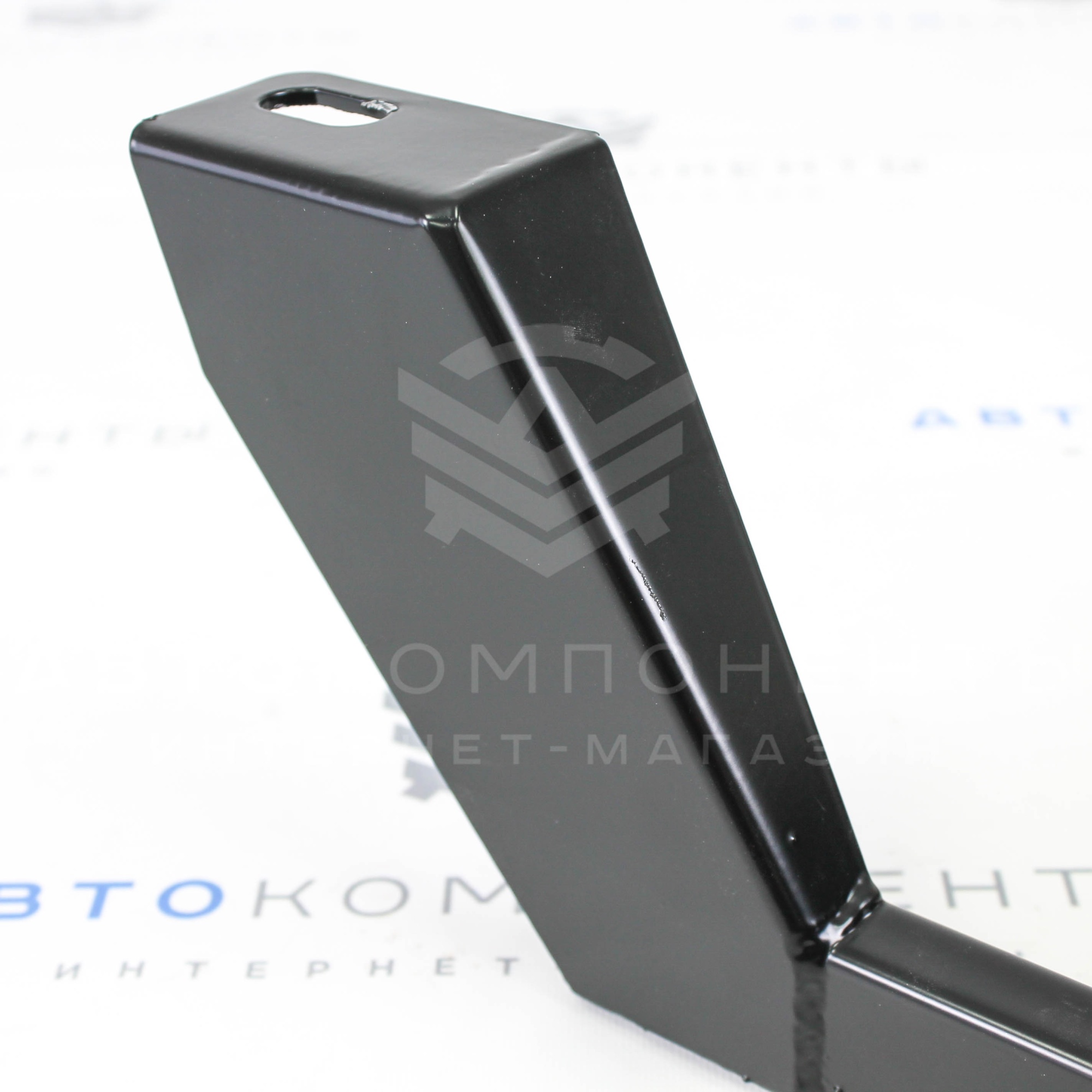 Защита переда (дуга) двойная Нива 4х4 Урбан (черный мат)