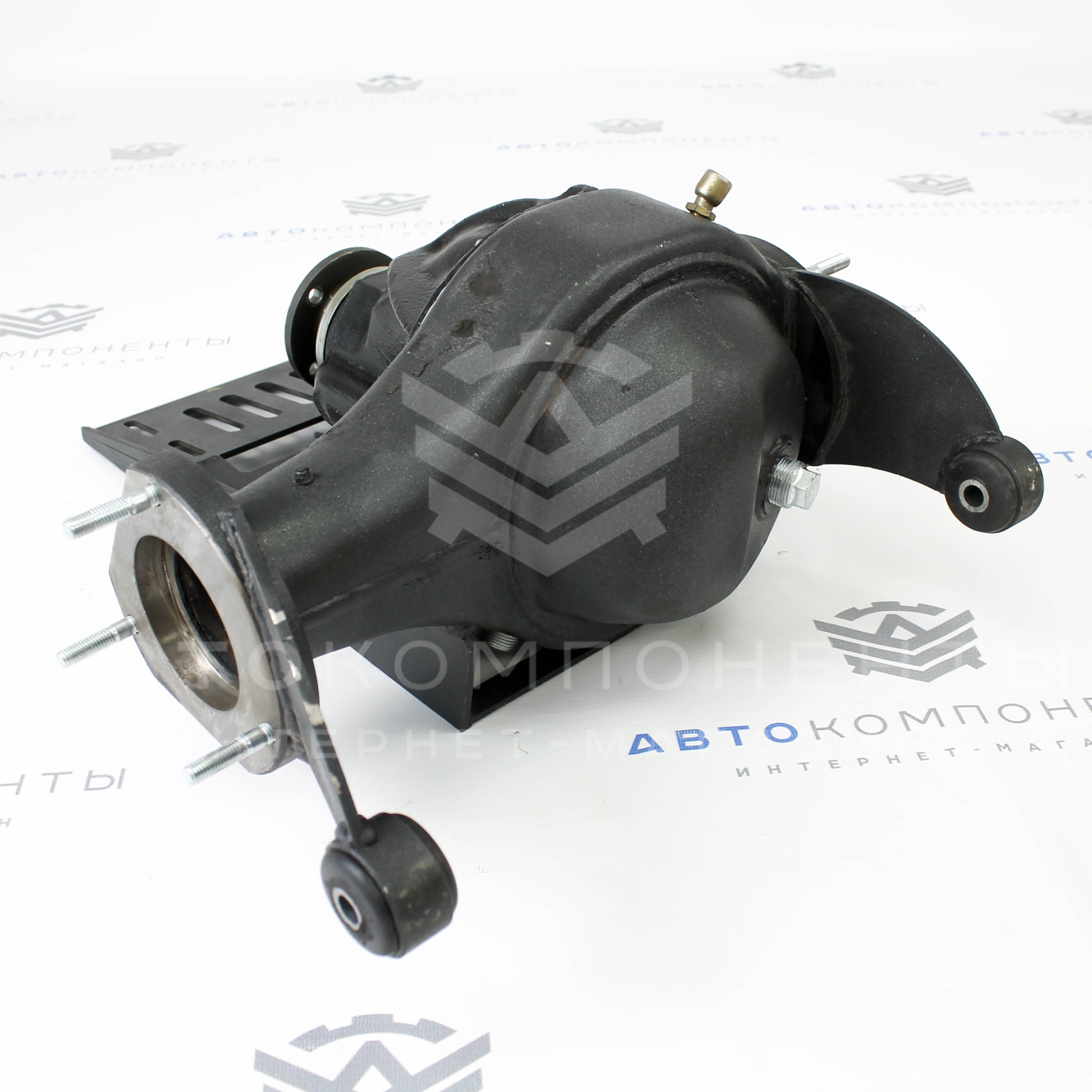 Редуктор переднего моста "АСТОН" Лада Нива 4х4, пара 4.1 в стальном корпусе