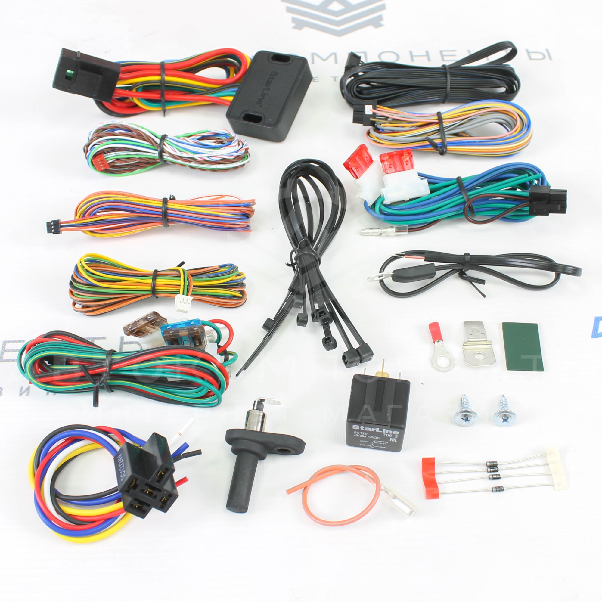 Автосигнализация StarLine A93 с автозапуском (без can-шины)