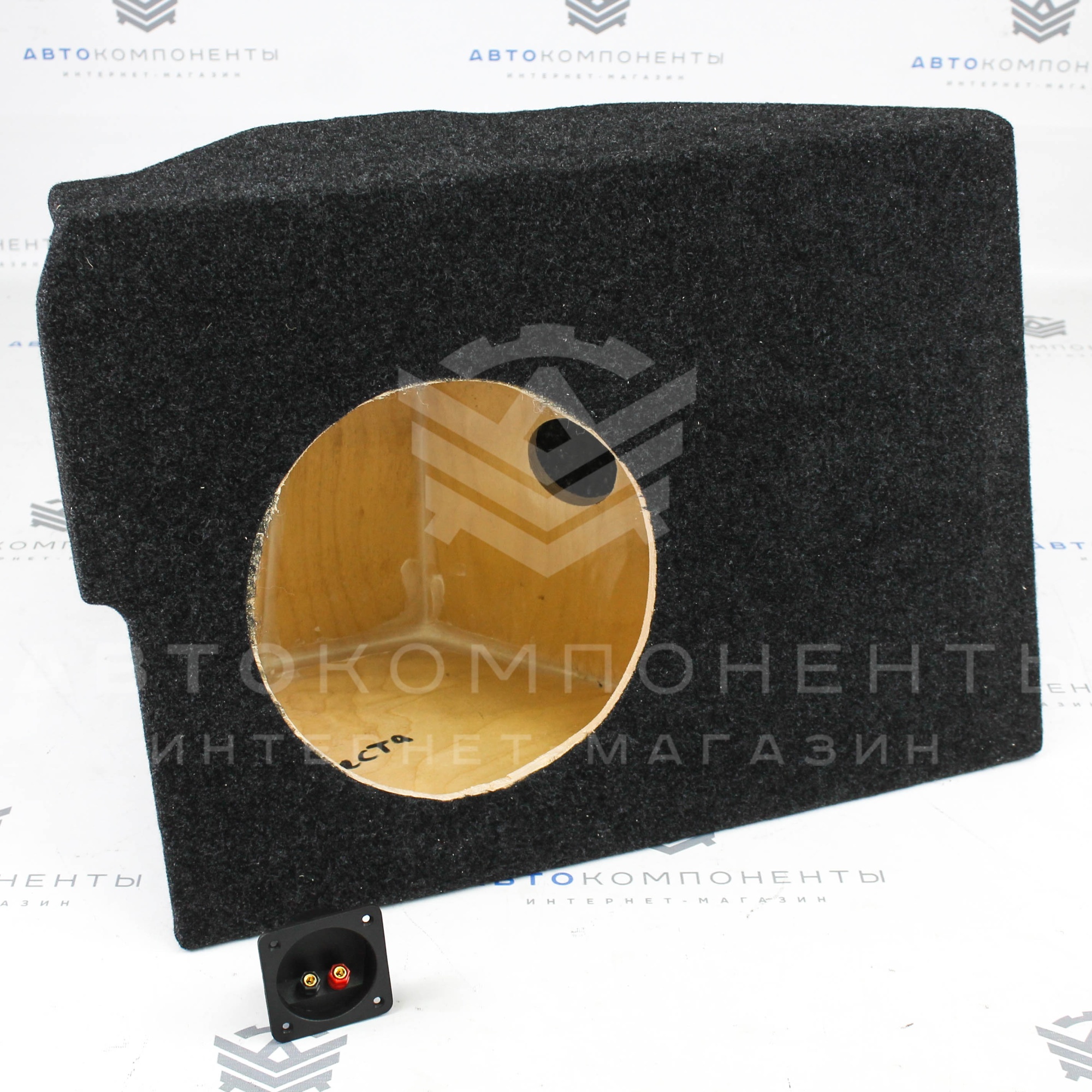 Короб-стелс в заднее крыло под 12' динамик Лада Vesta