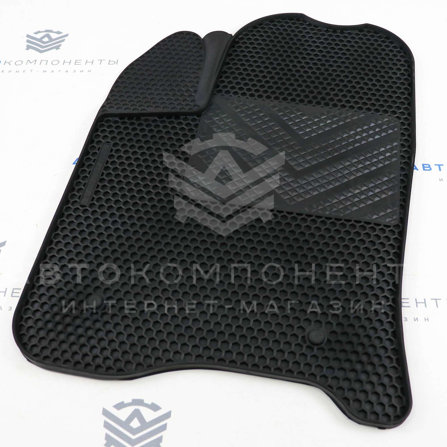 Ковры салонные EVAcell с бортами (резиновые) Лада Vesta (2015 г.в)