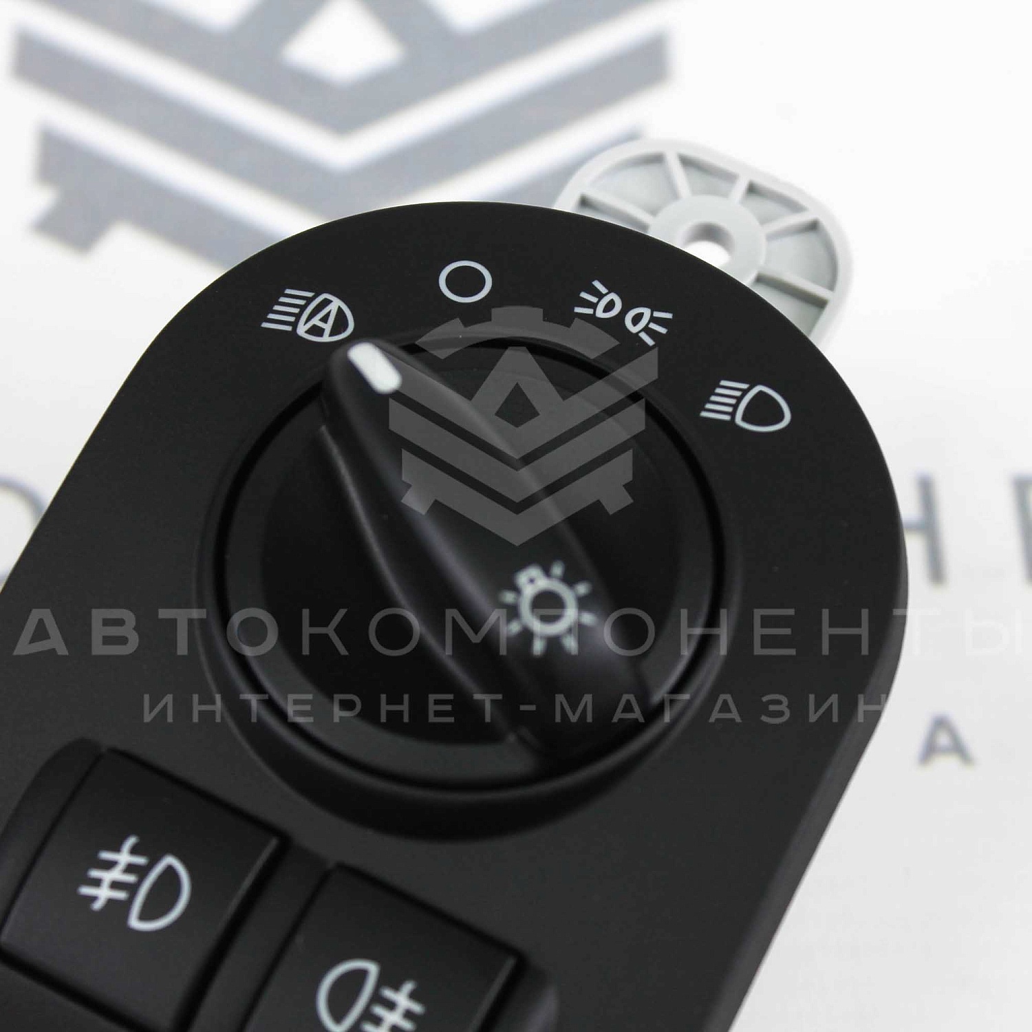 Модуль (блок) управления светом (МУС) с автосветом, ПТФ (белая подсветка) Лада Гранта FL, Калина 2